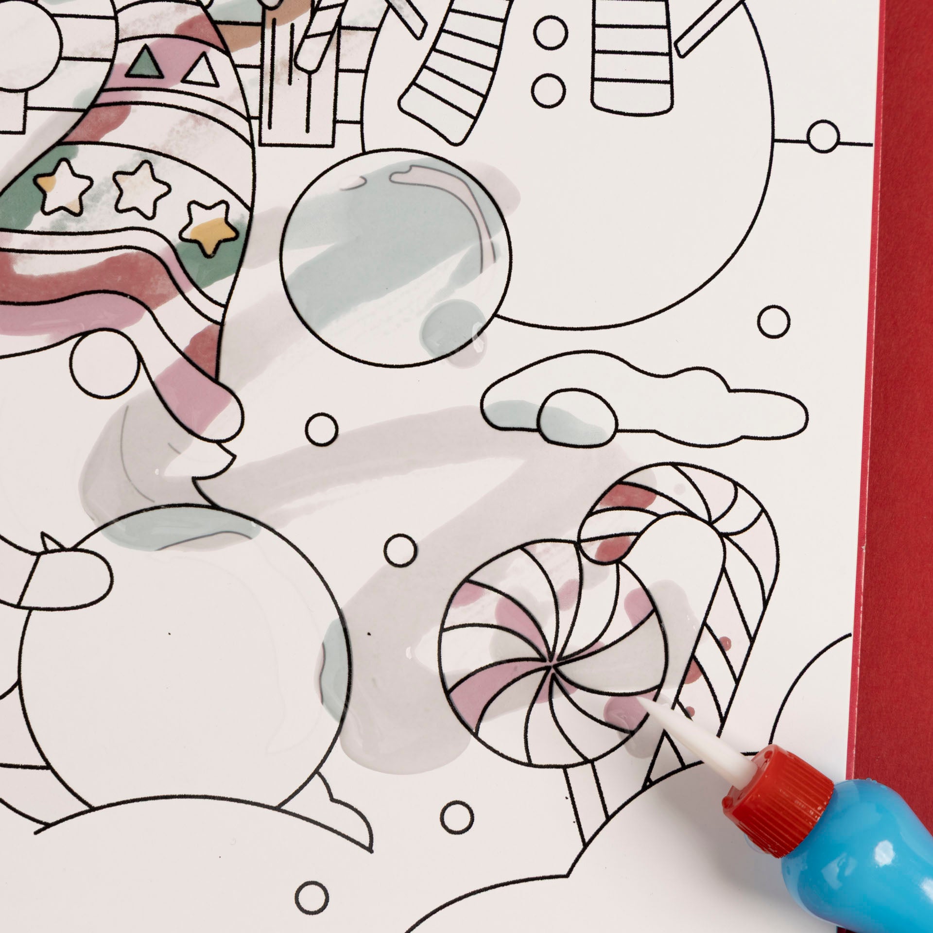 Christmas "Water Magic" Reusable Colouring Pad