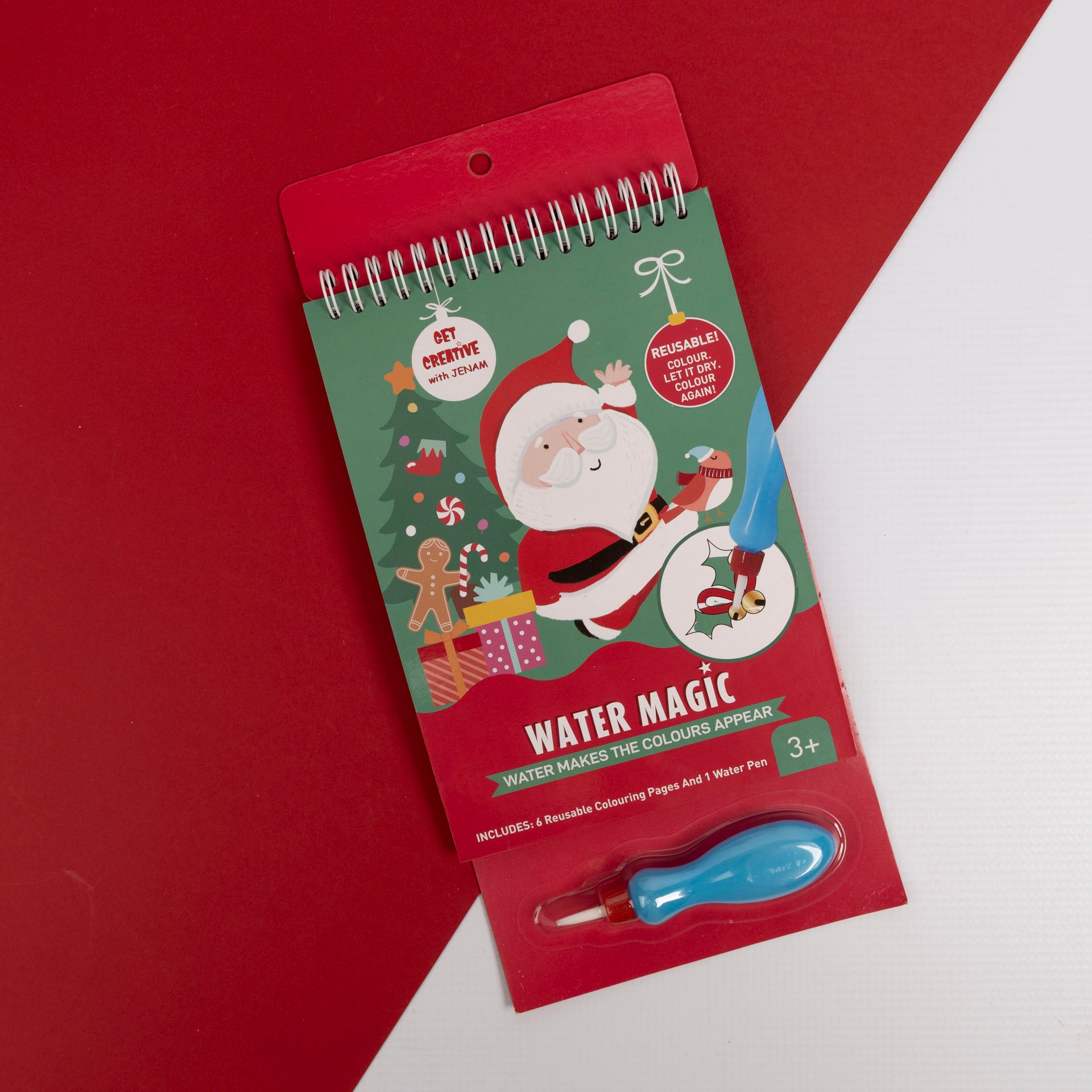Christmas "Water Magic" Reusable Colouring Pad
