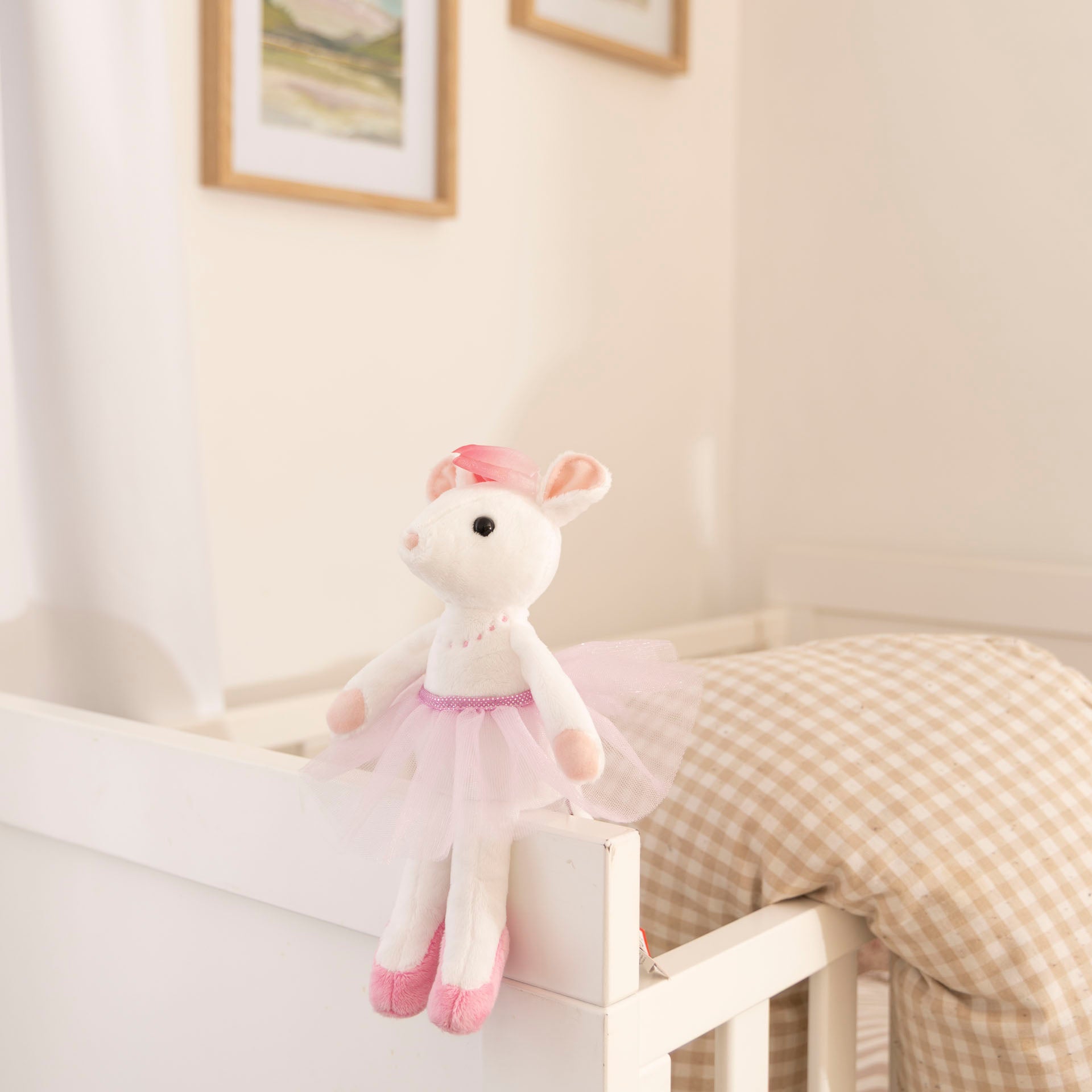 Petunia the Ballerina Mouse Deluxe Plush Toy