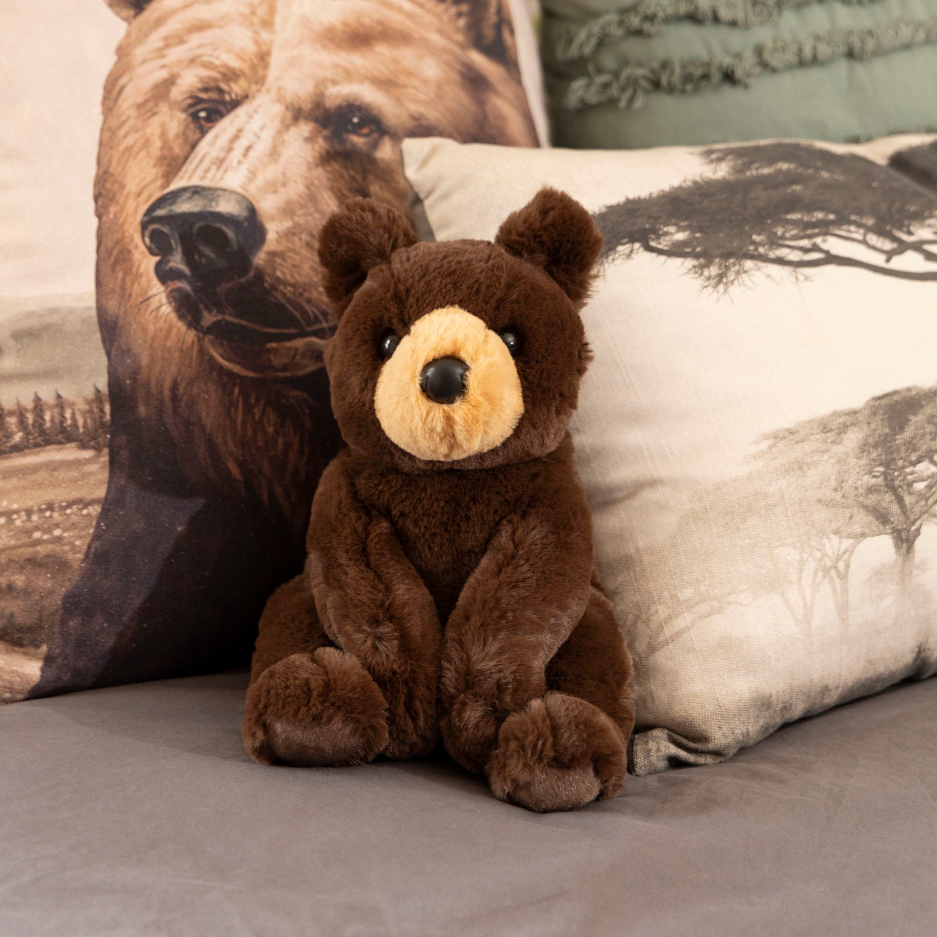 Carl the Chocolate Brown Bear Deluxe Plush Toy