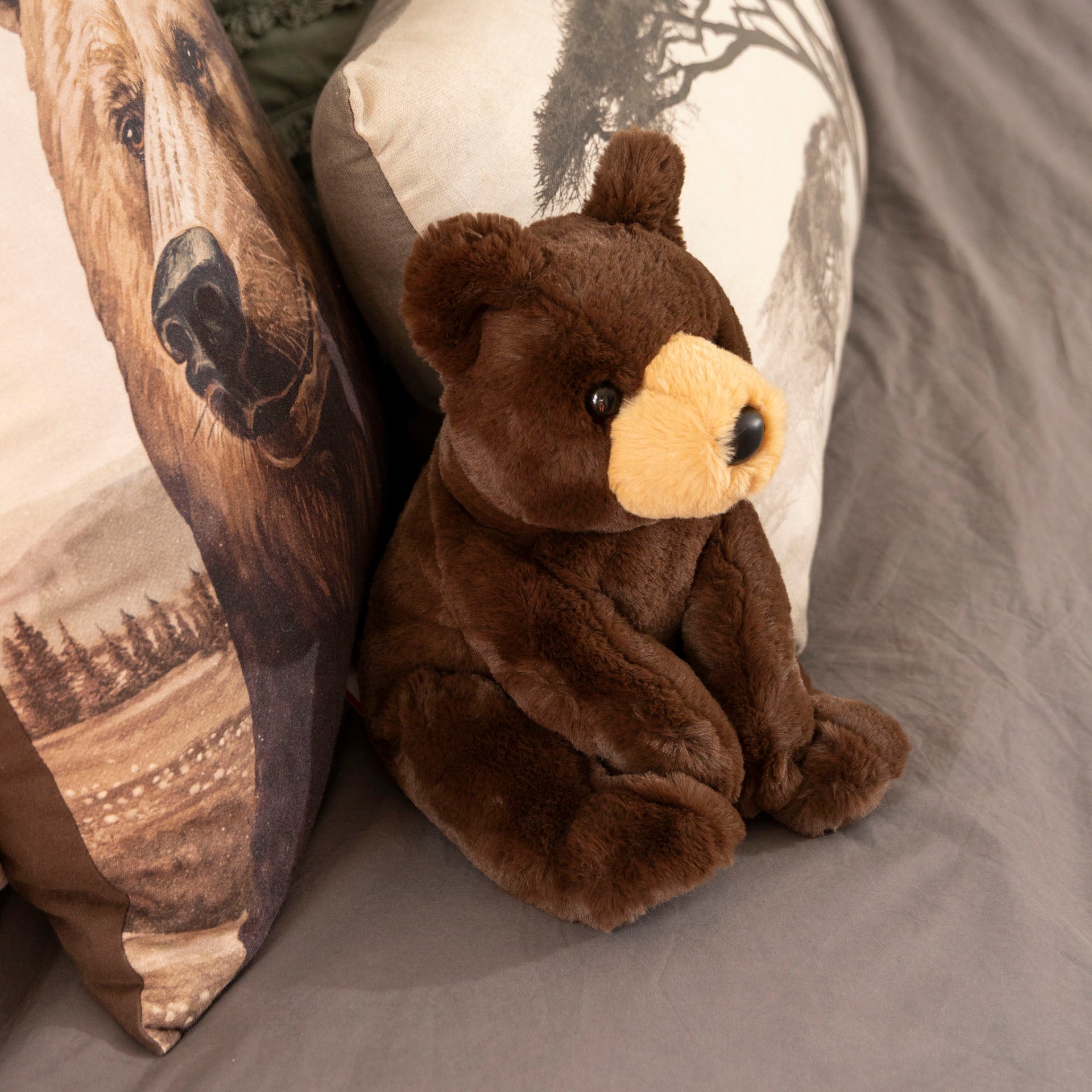 Carl the Chocolate Brown Bear Deluxe Plush Toy