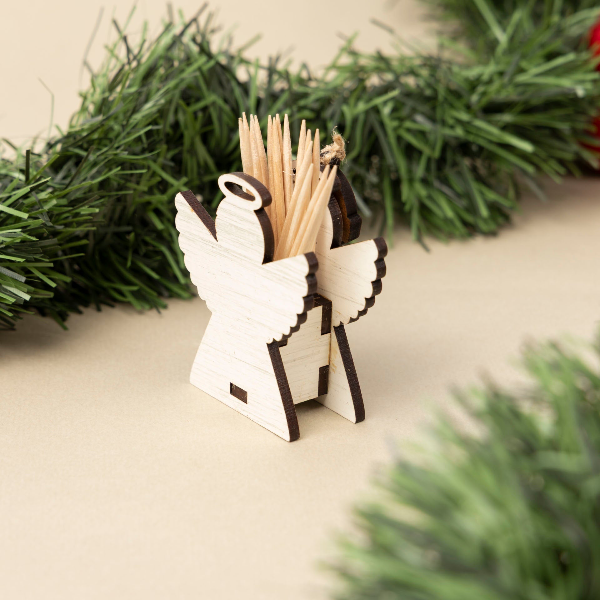 Christmas Toothpick Holders (Tree or Angel)