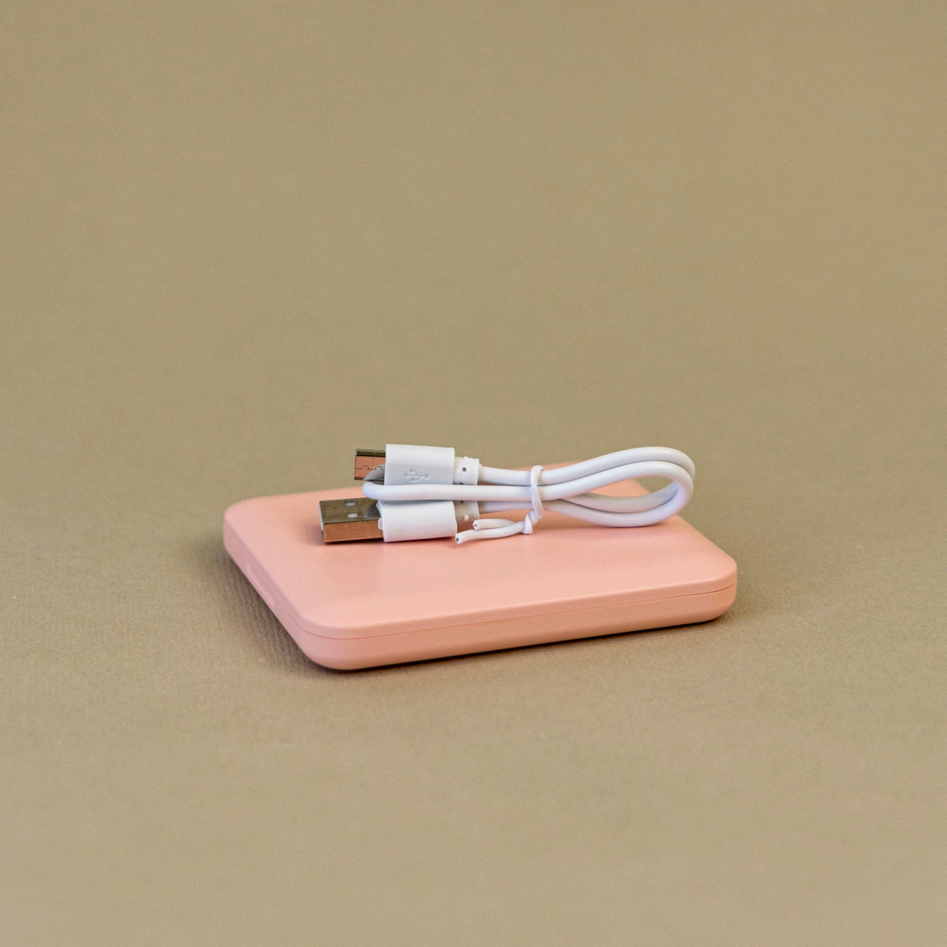 Rechargeable Light-Up Pocket Mirror (assorted colours)