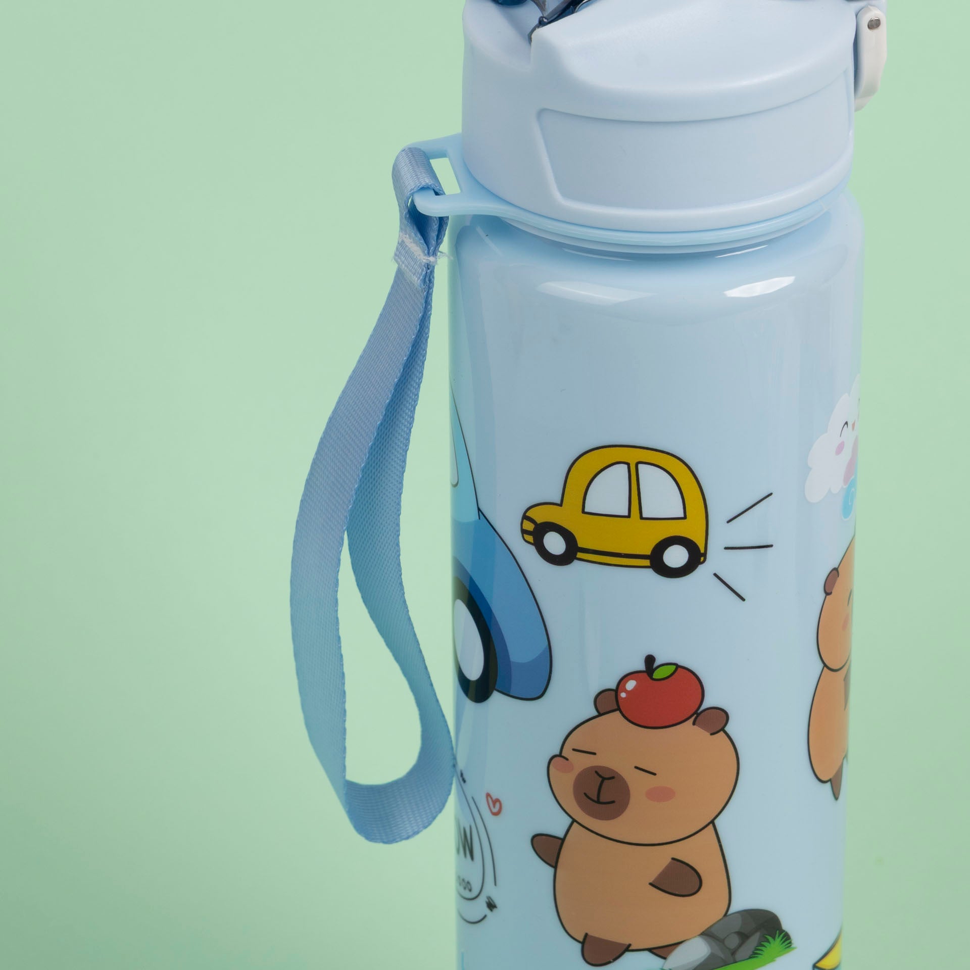 Capybara Water Bottle (Pink or Blue)