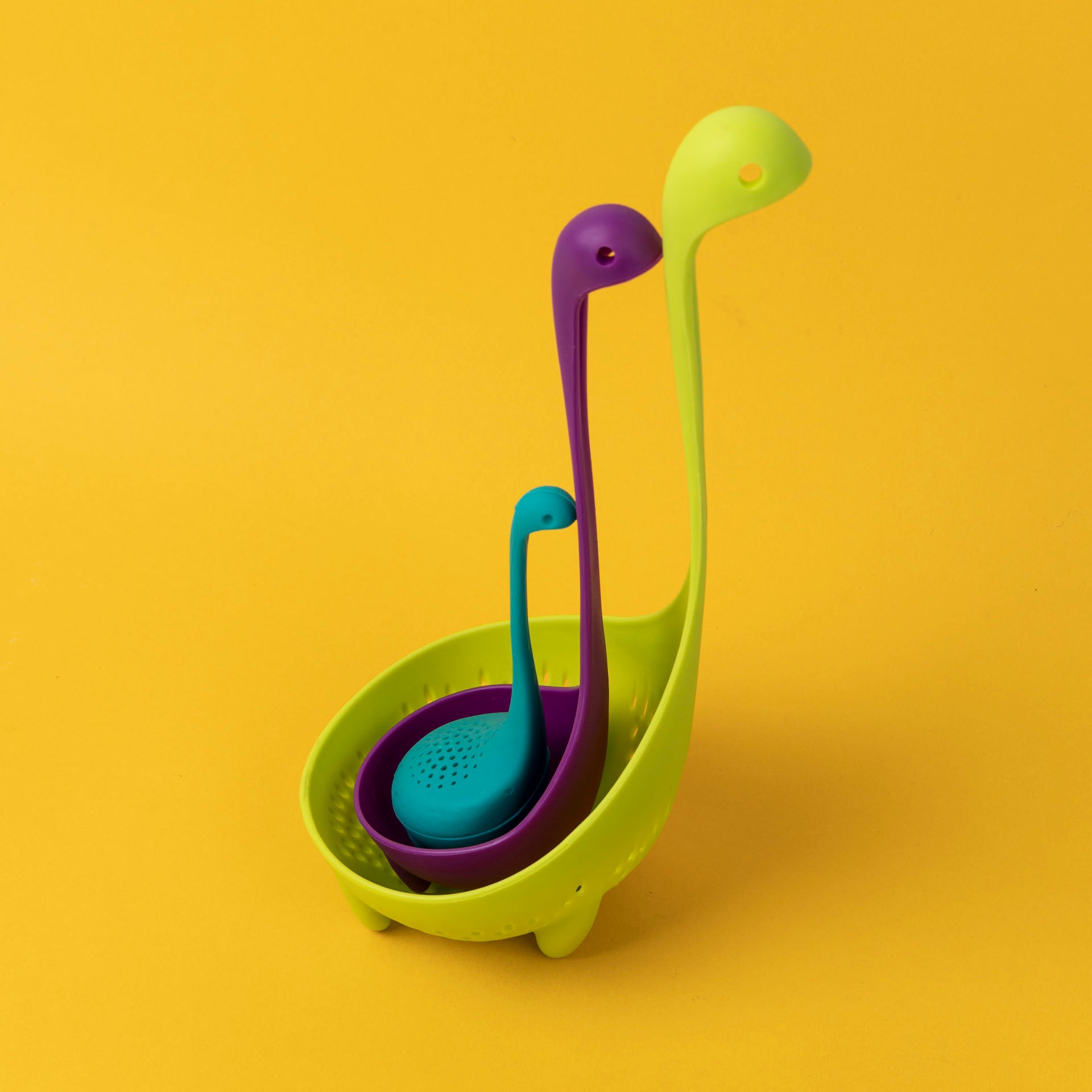 Nessie Family Loch Ness Ladles (set of 3)
