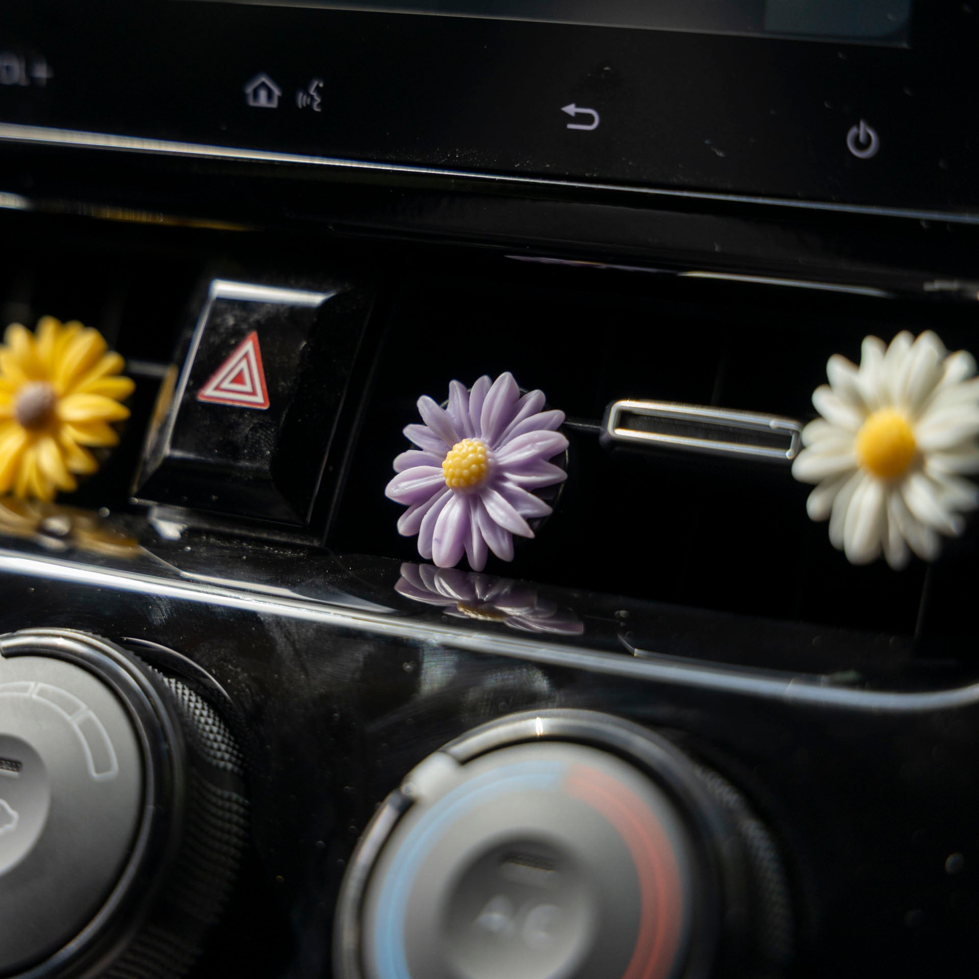 Daisy Car Air Freshener (assorted colours)