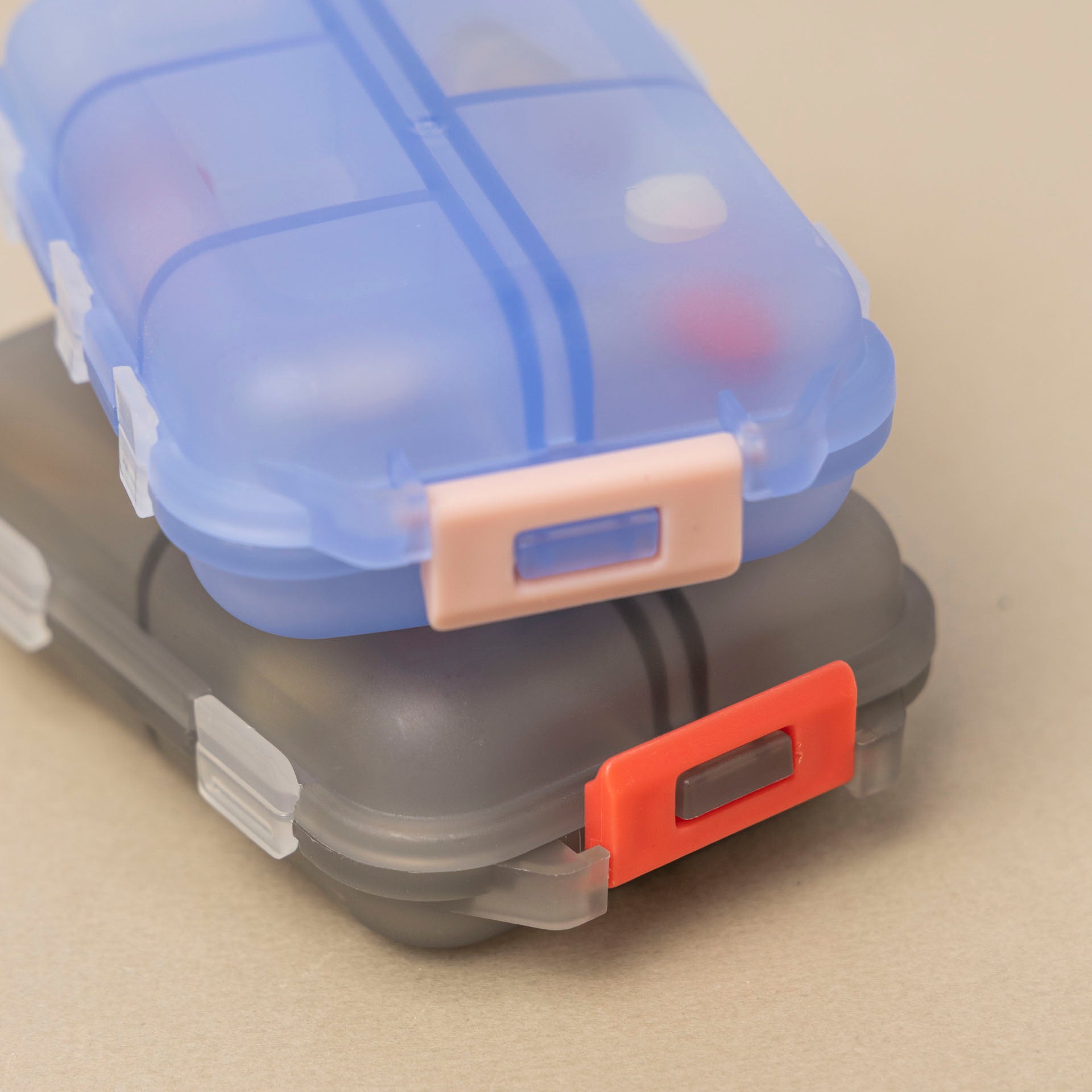 Travel Pill Box (Grey or Blue)