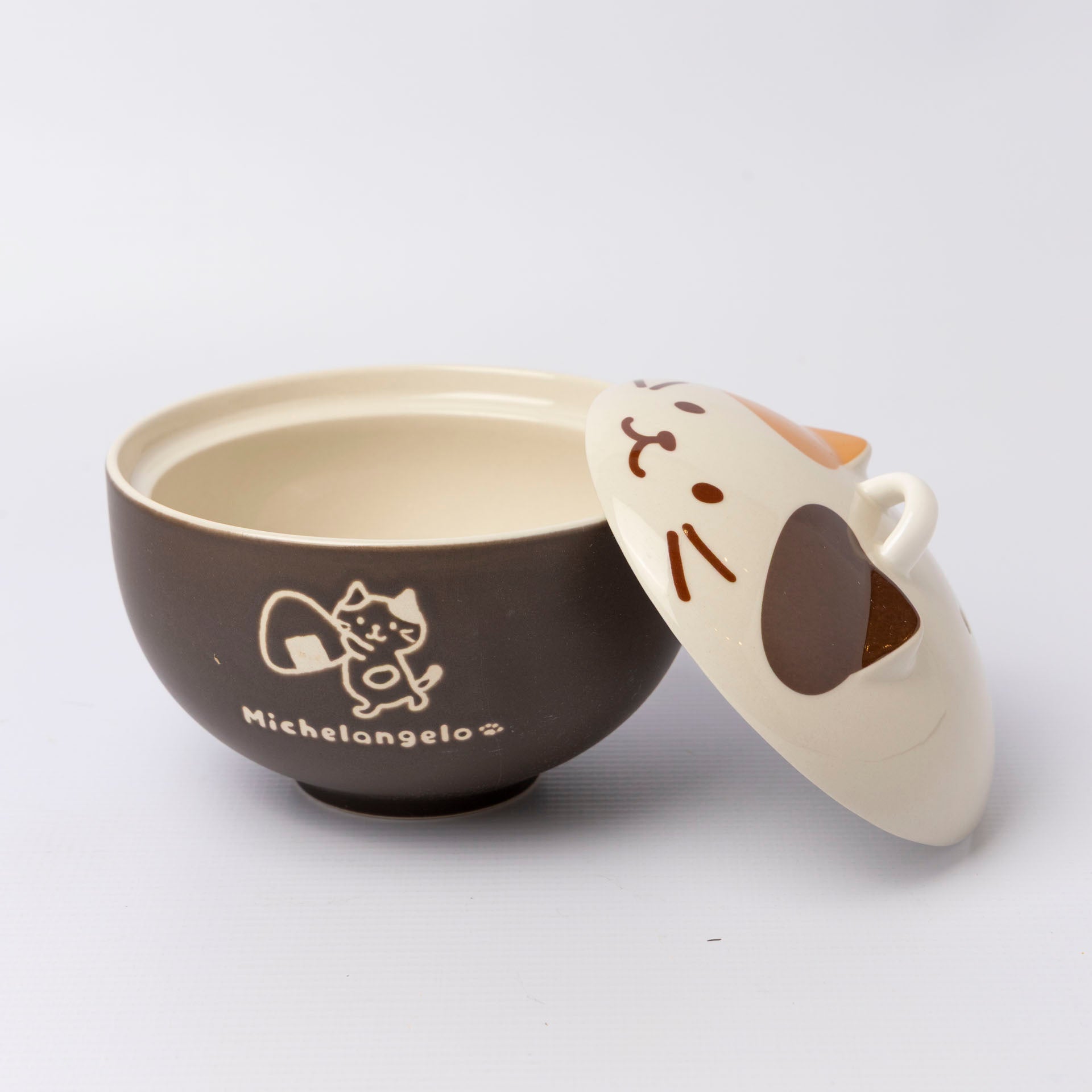 Cat Ramen Bowl with Lid