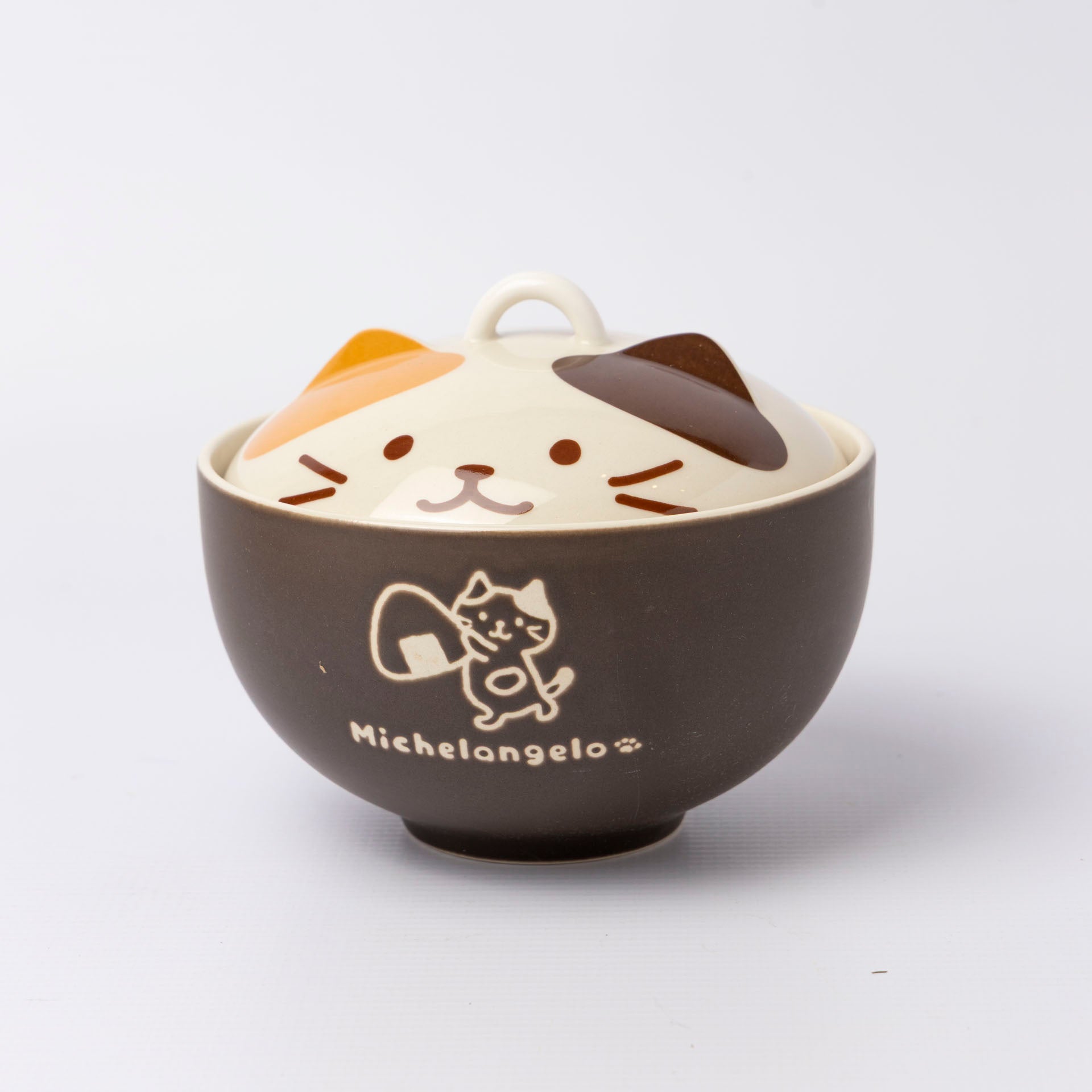 Cat Ramen Bowl with Lid