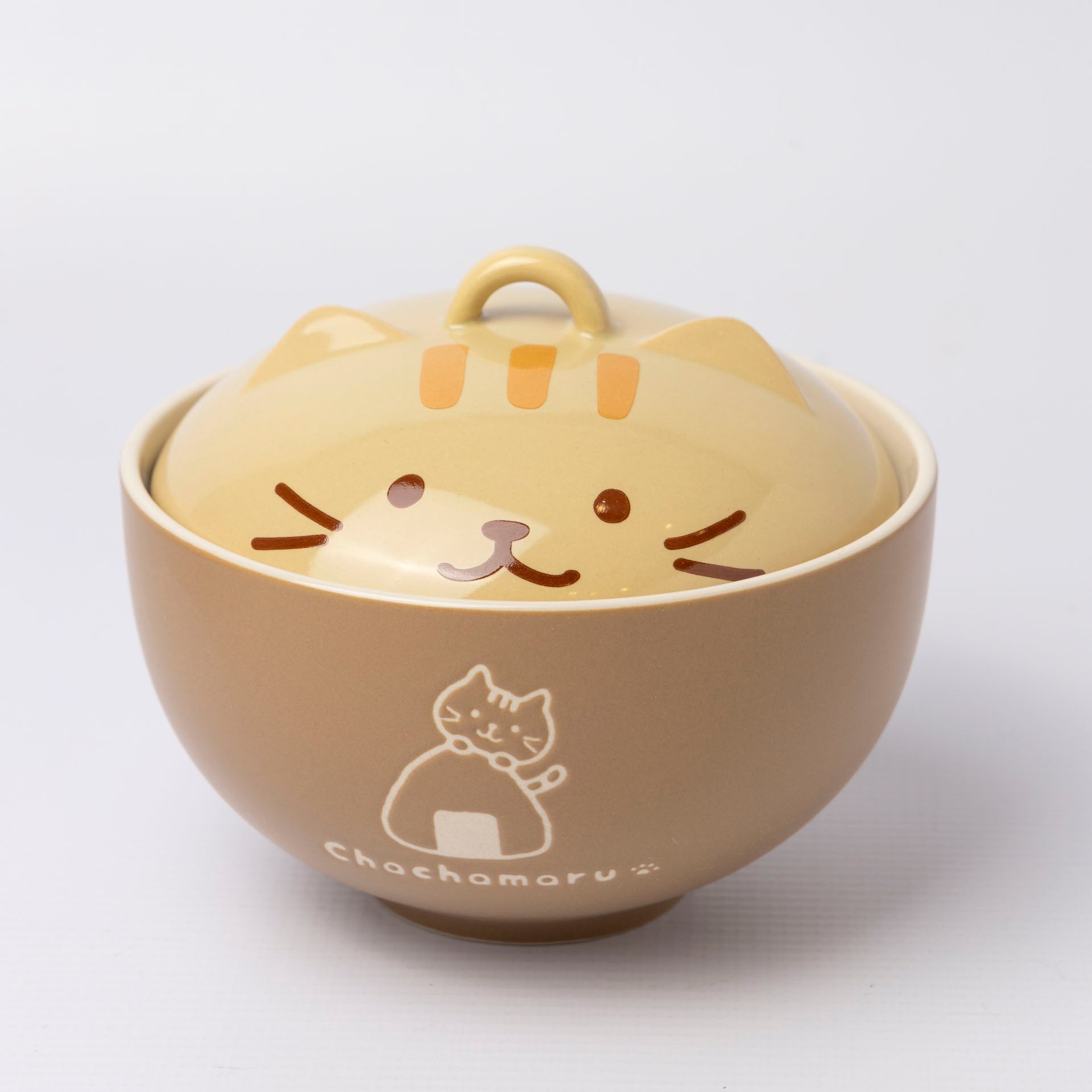 Cat Ramen Bowl with Lid