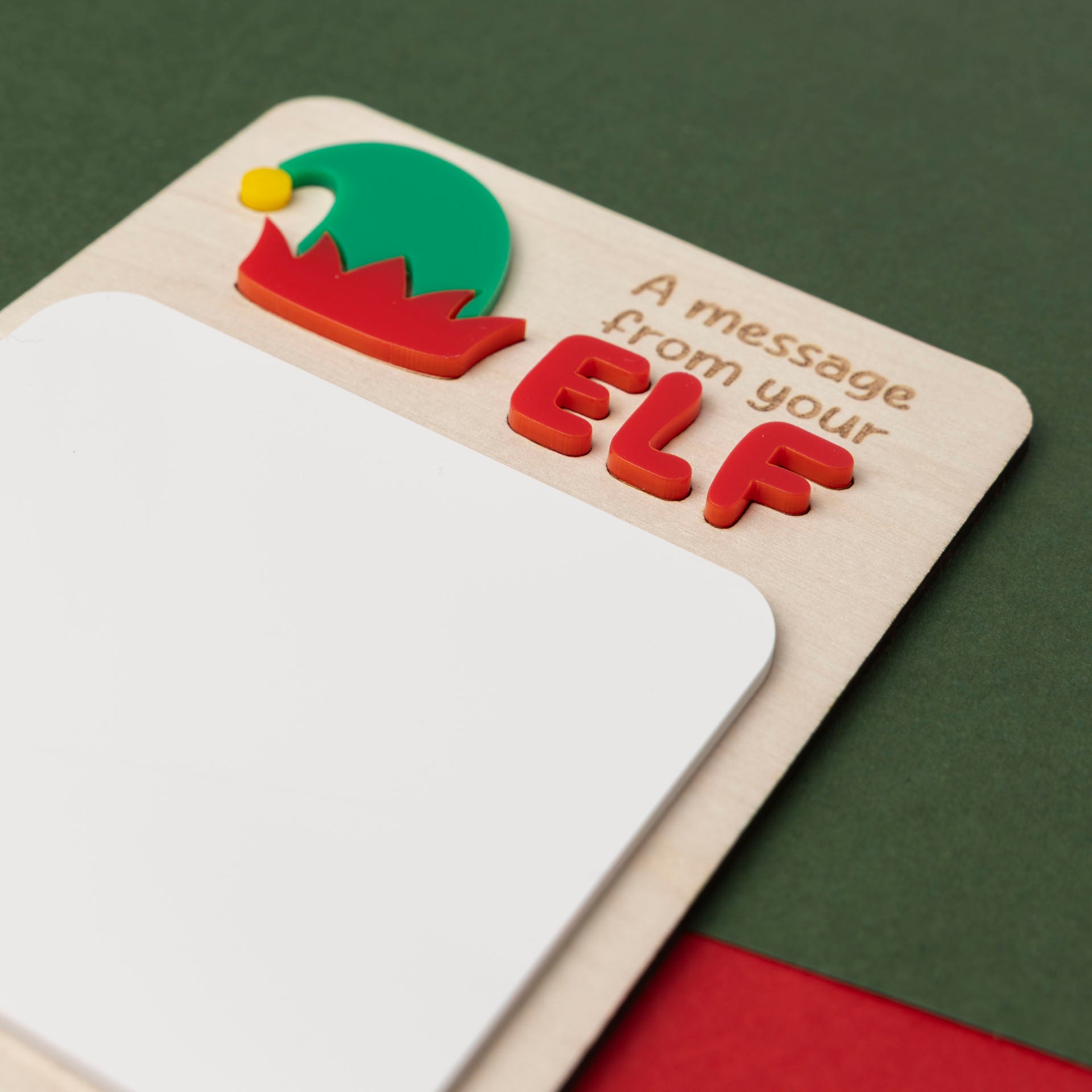 "A Message From Your Elf" Mini Whiteboard and Marker Set