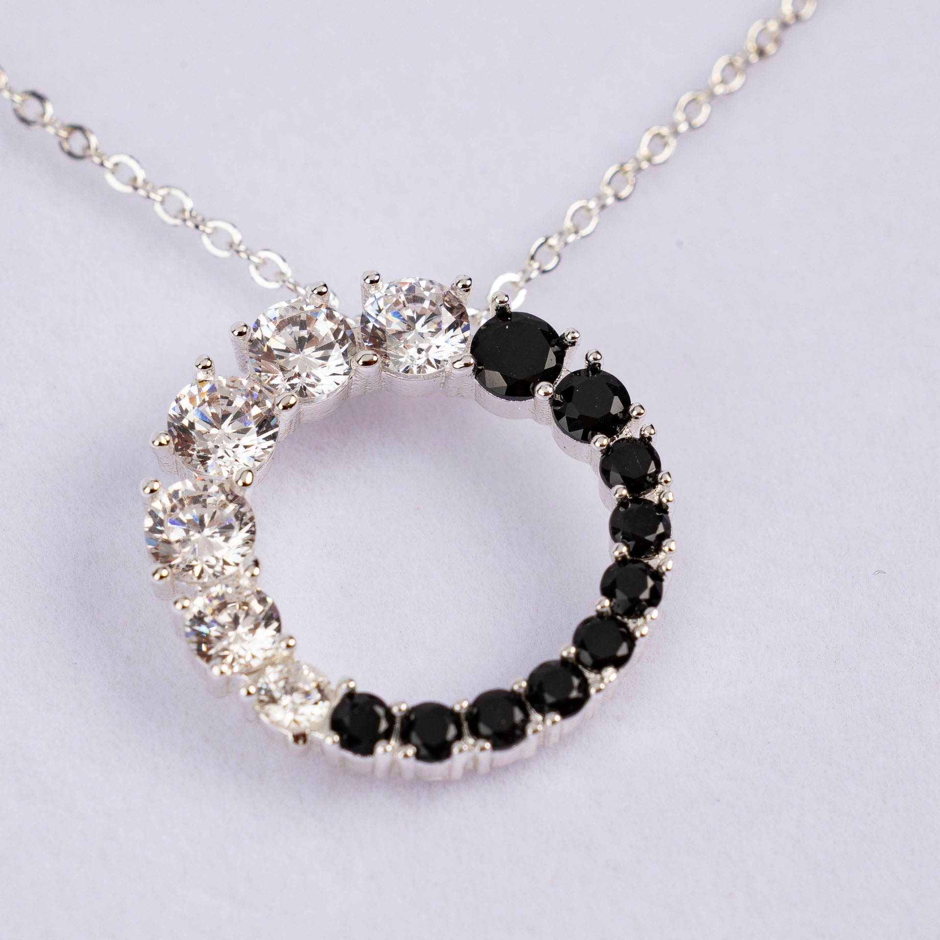 Eclipse Duo Sparkle Necklace