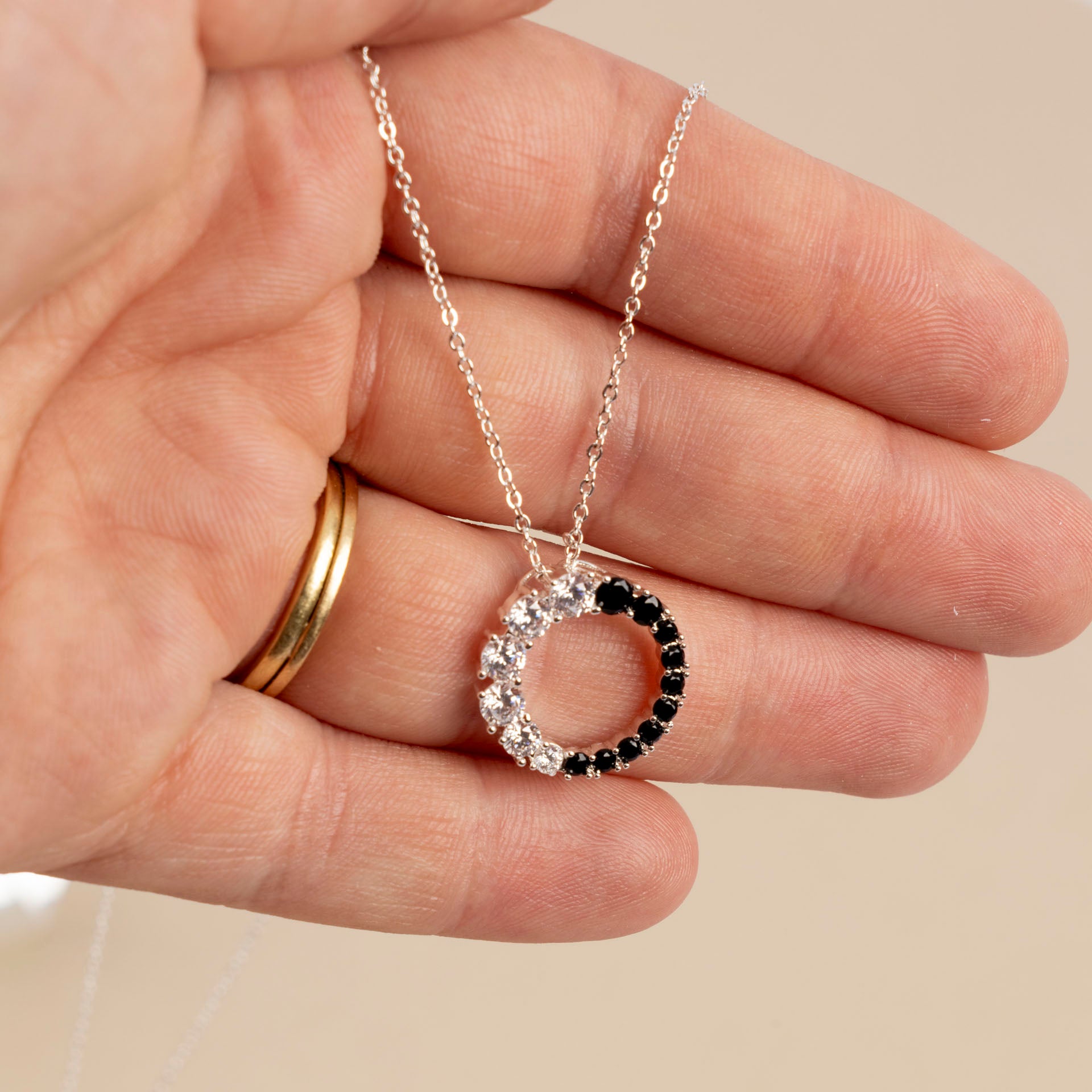 Eclipse Duo Sparkle Necklace