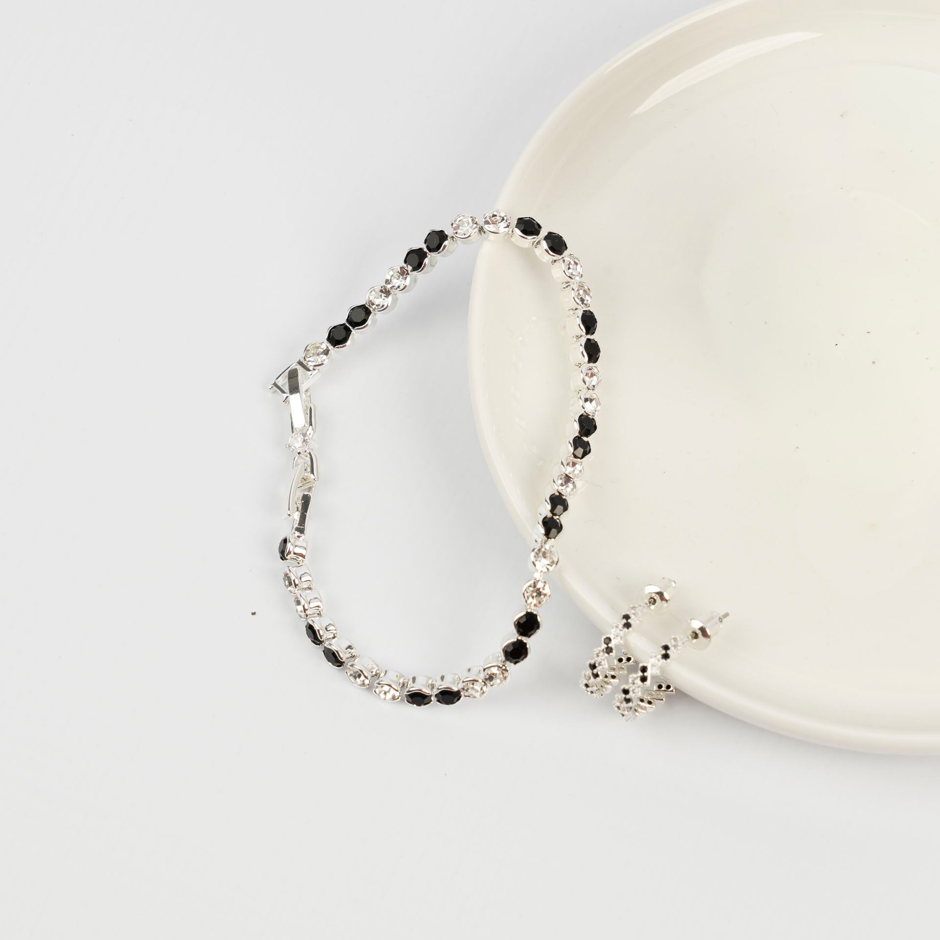 Midnight Sparkle Tennis Bracelet