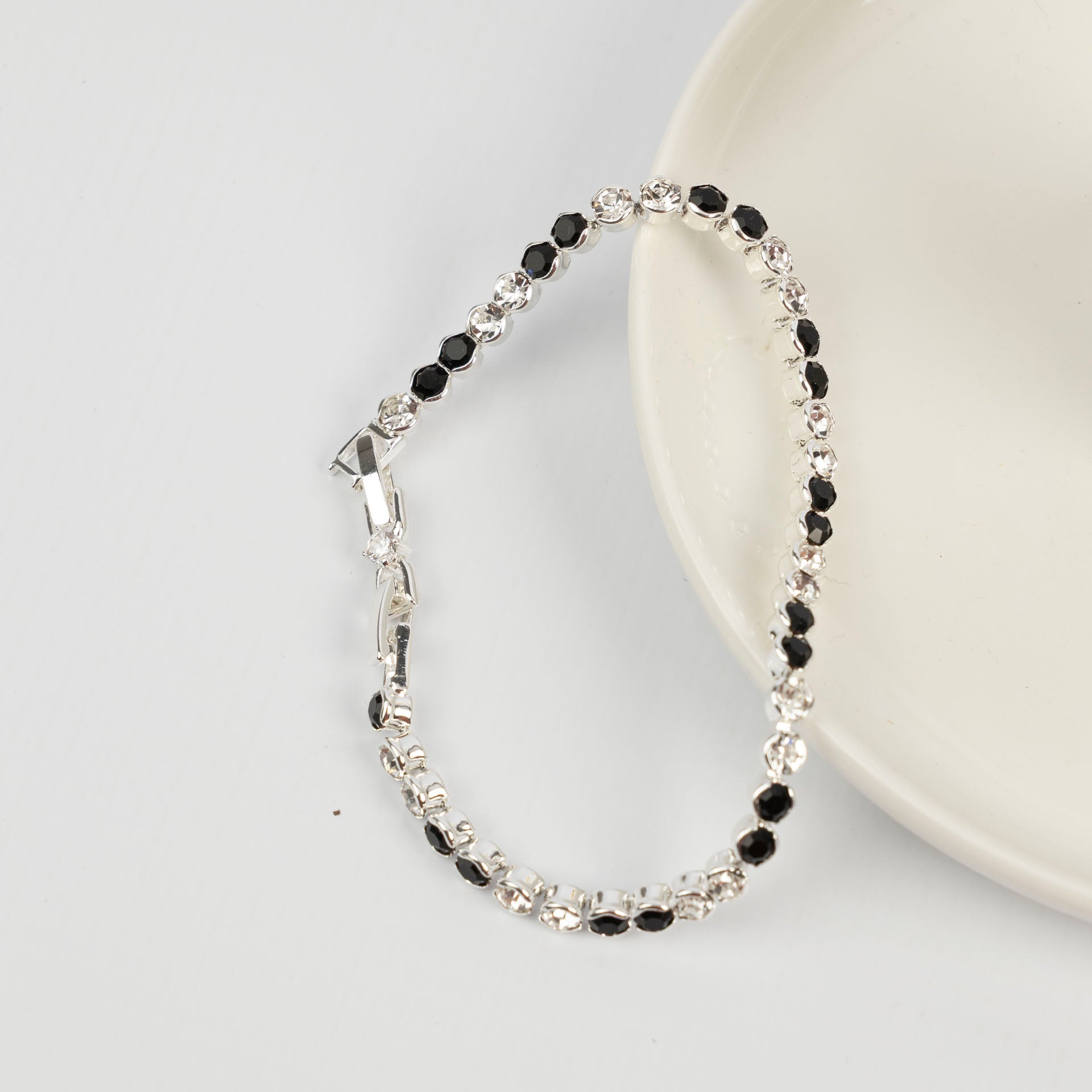 Midnight Sparkle Tennis Bracelet