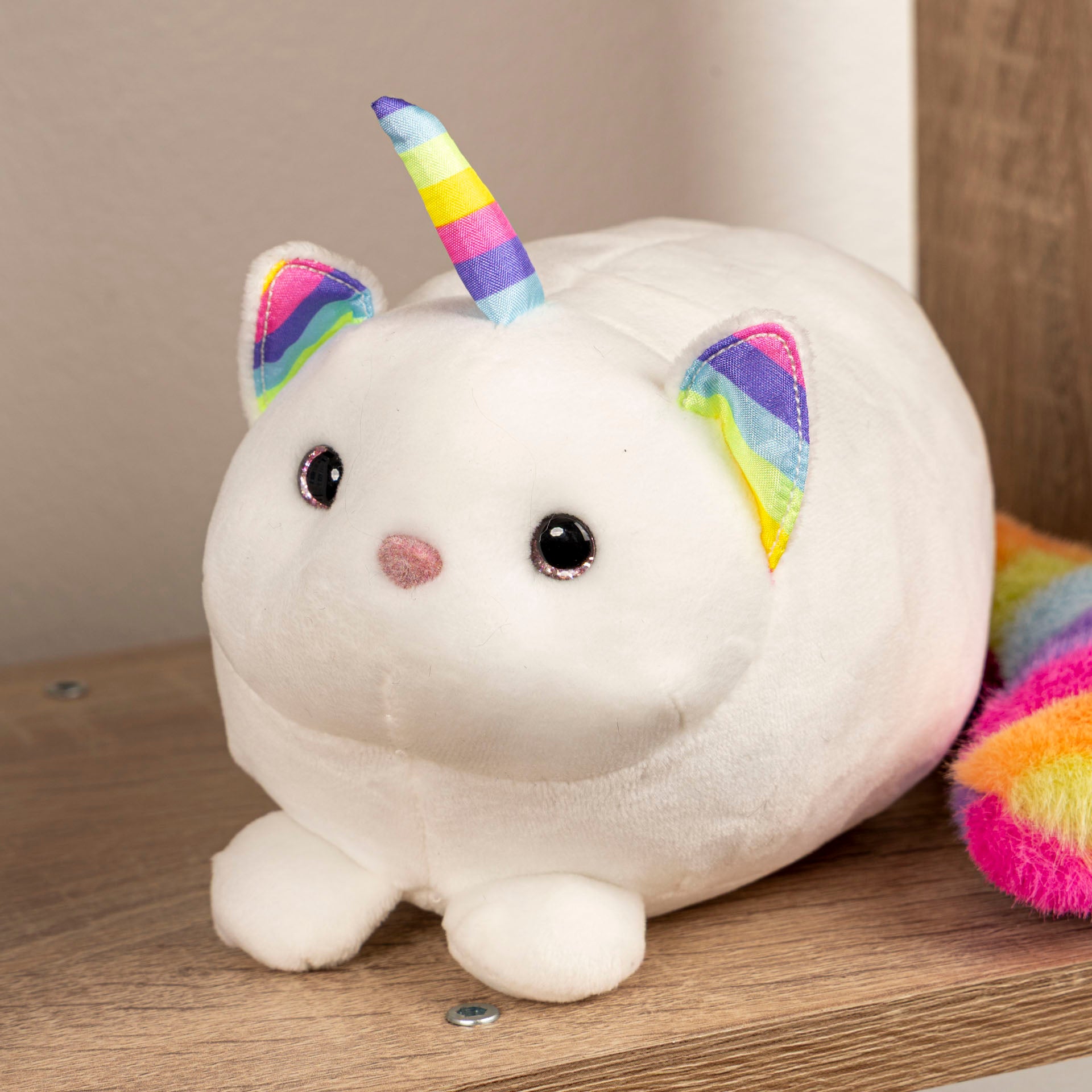Tiny Ziggy the Rainbow Caticorn Deluxe Plush Toy