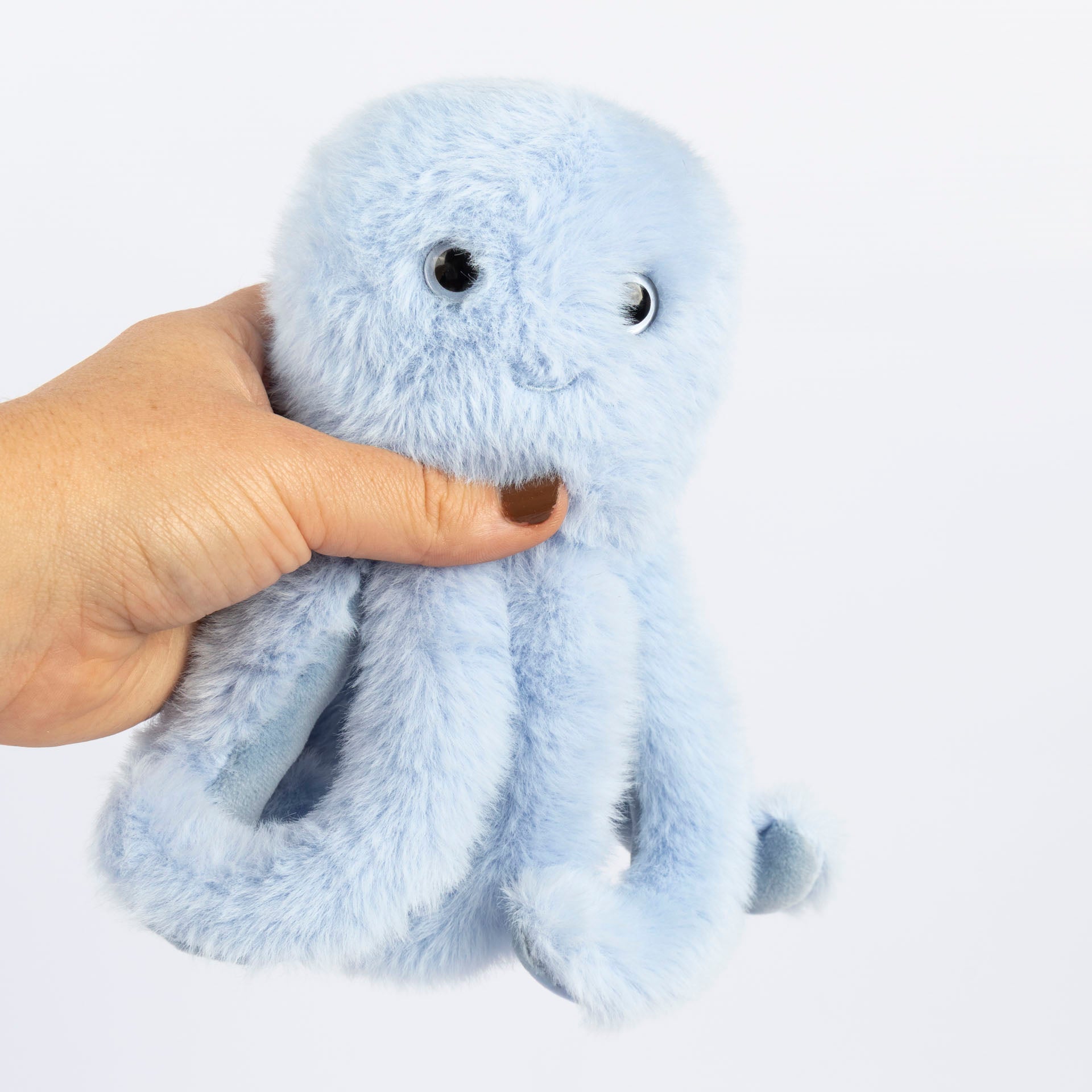 Mini Octopus Deluxe Plush Toy (Blue or Pink)