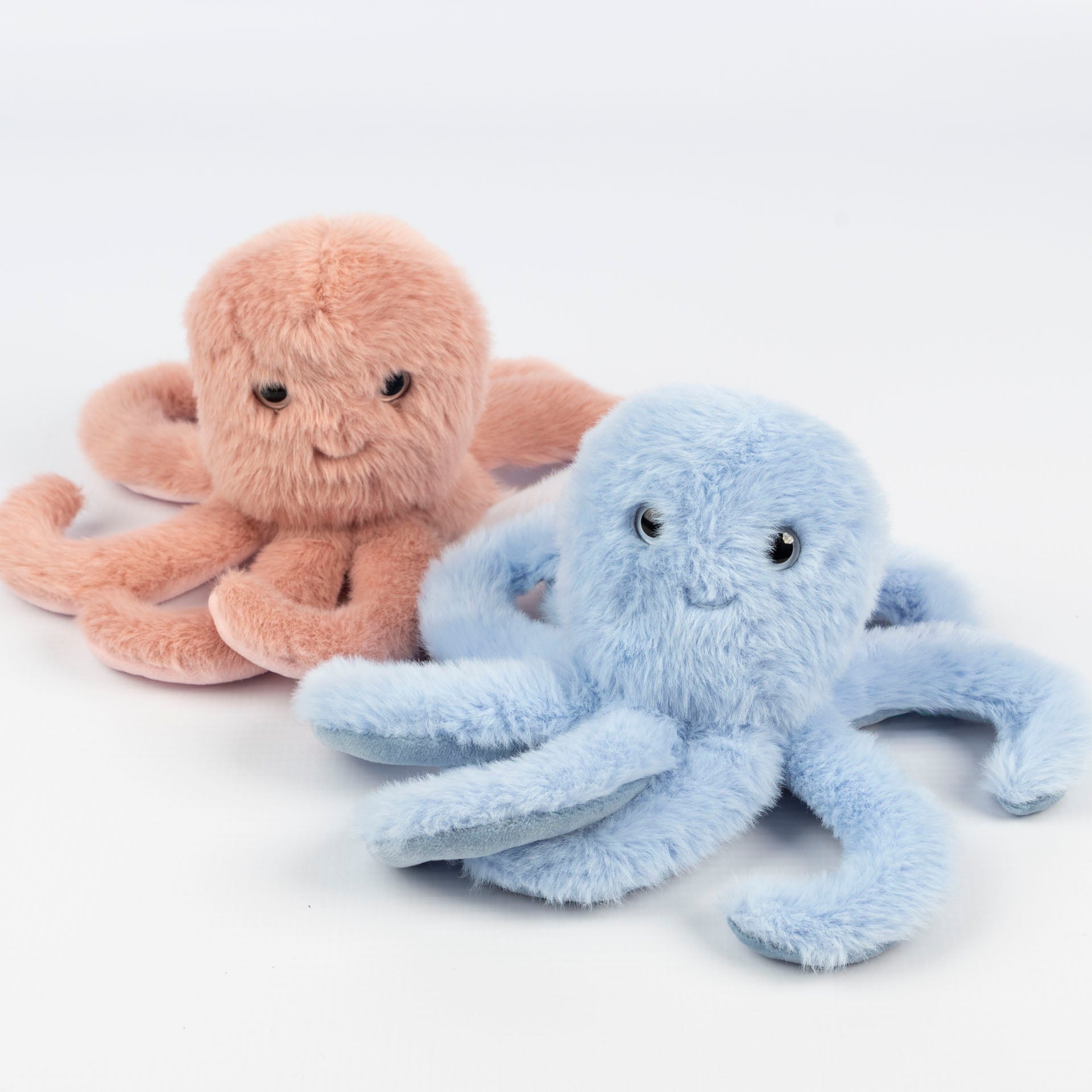 Mini Octopus Deluxe Plush Toy (Blue or Pink)