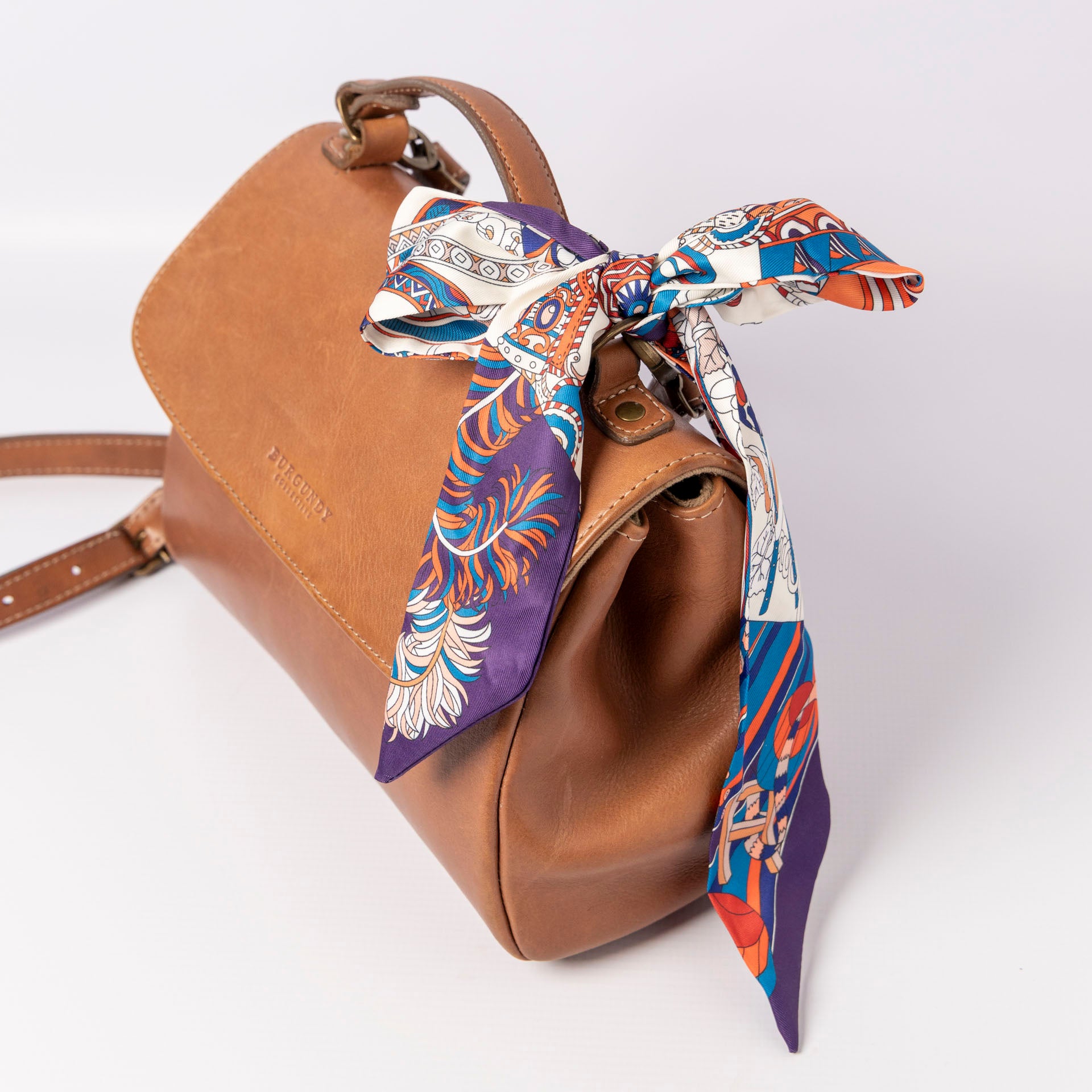 Statement Scarf Bag Charm / Hair Accessory