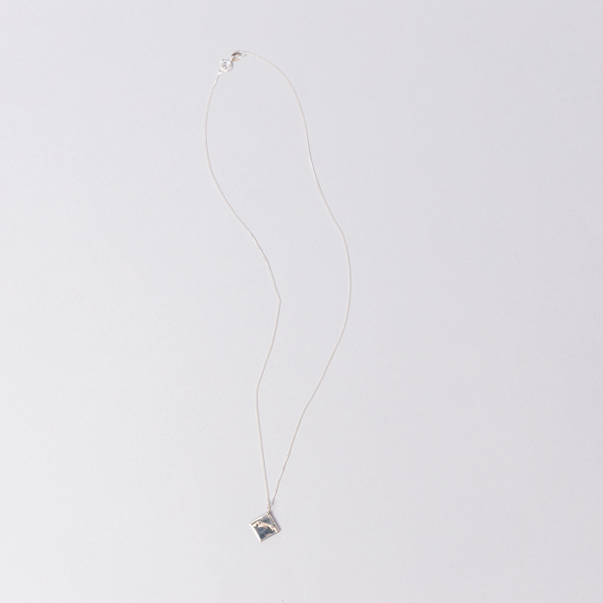 Table Mountain Necklace (Sterling Silver or Gold-Plated)