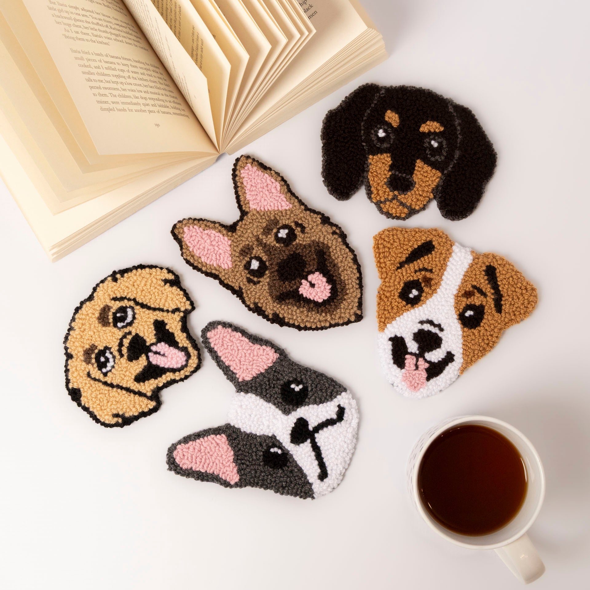 Dog Mug Rugs (assorted designs)
