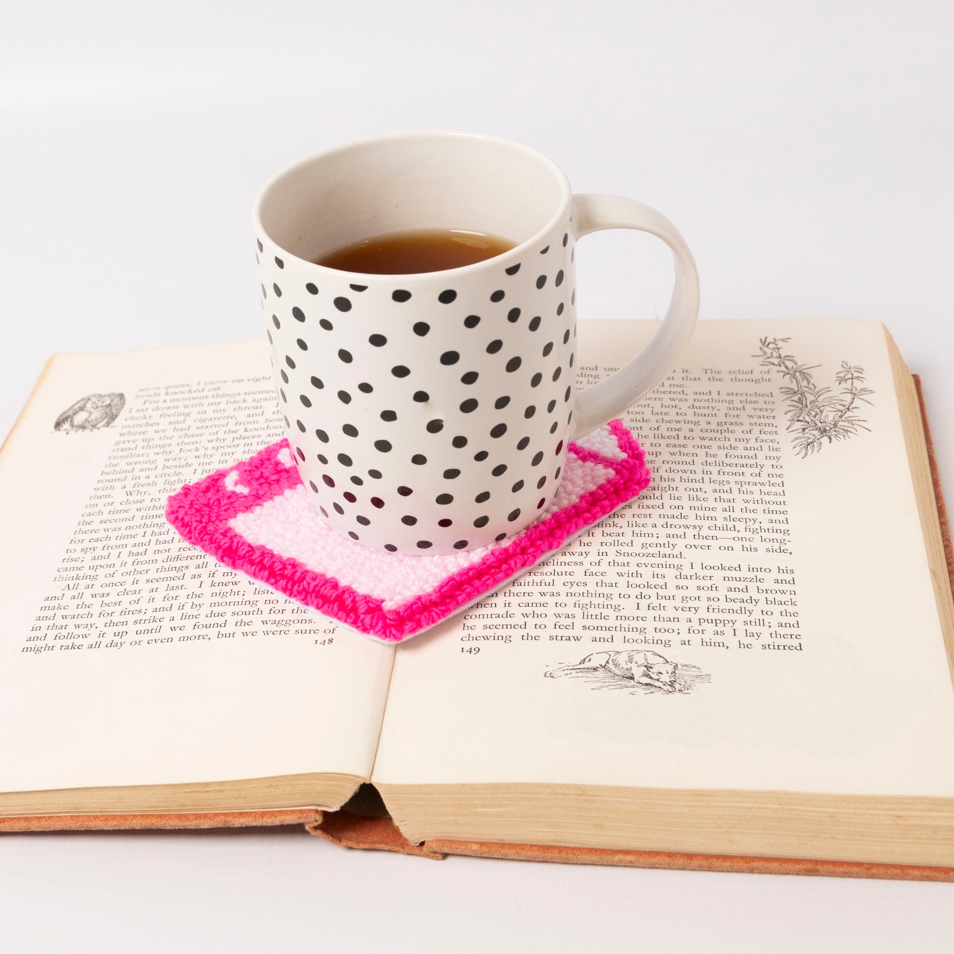 Book Lover's Mug Rug