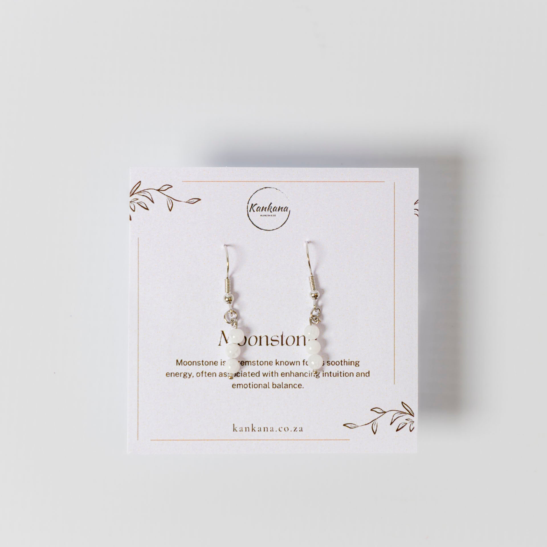 Gemstone Drop Earrings