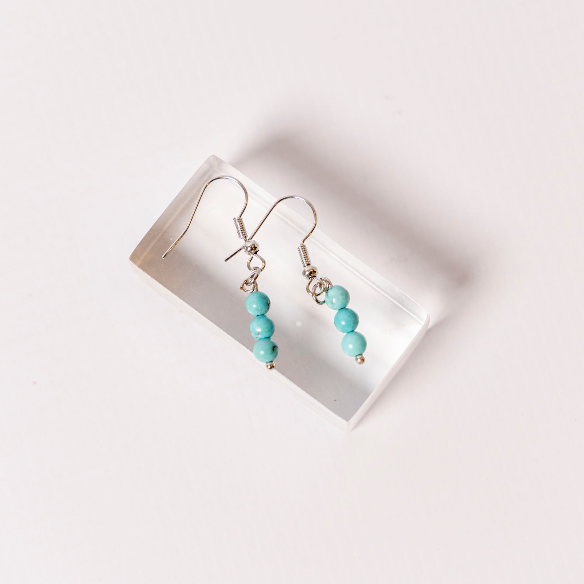 Gemstone Drop Earrings