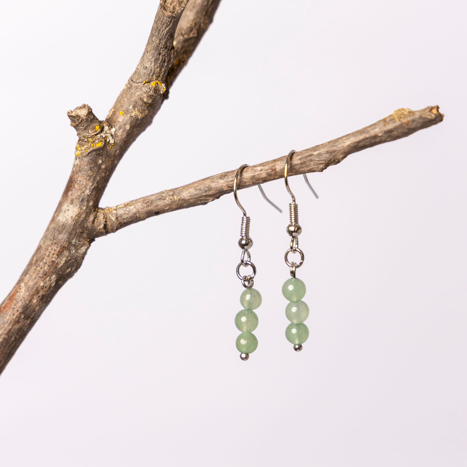 Gemstone Drop Earrings