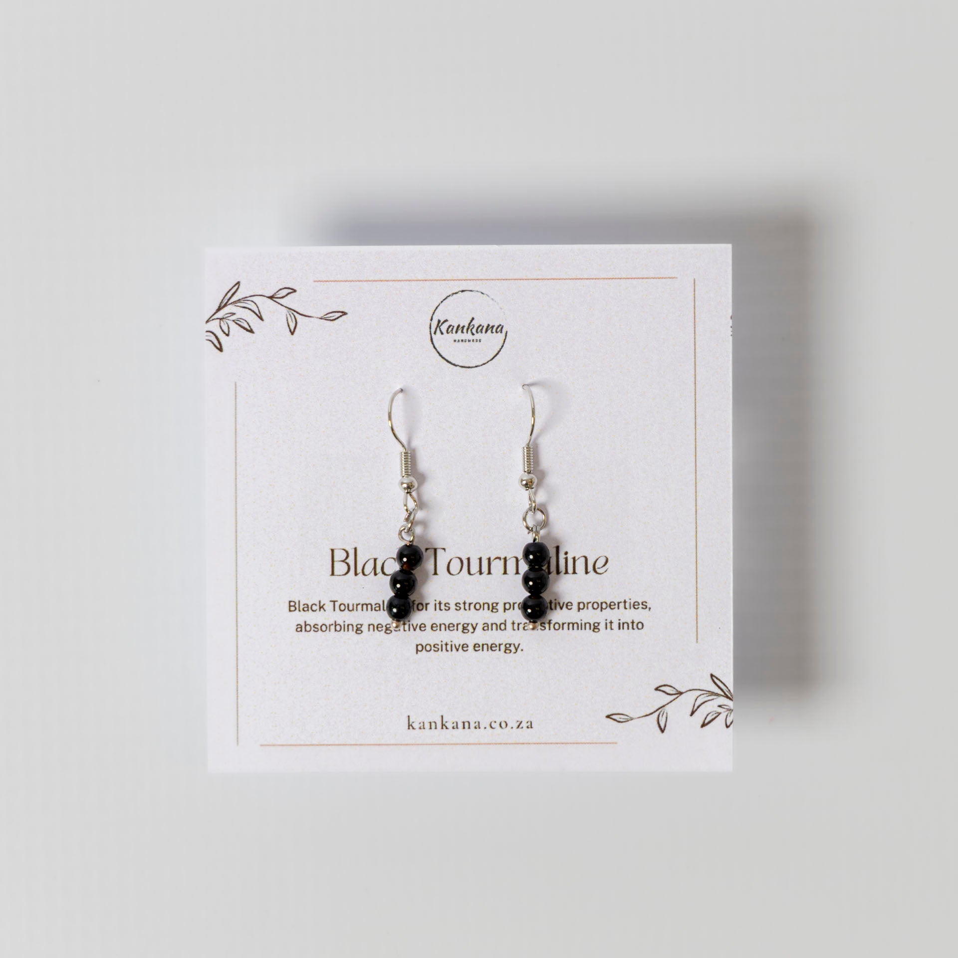 Gemstone Drop Earrings