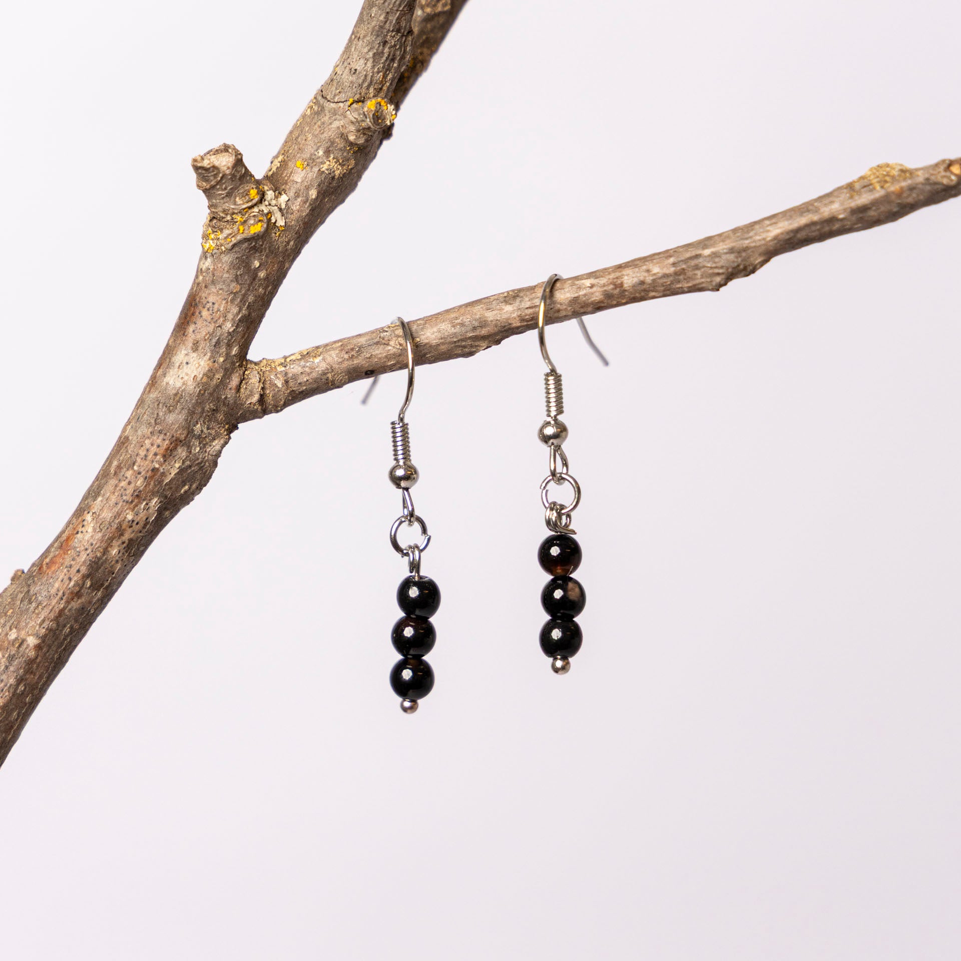 Gemstone Drop Earrings