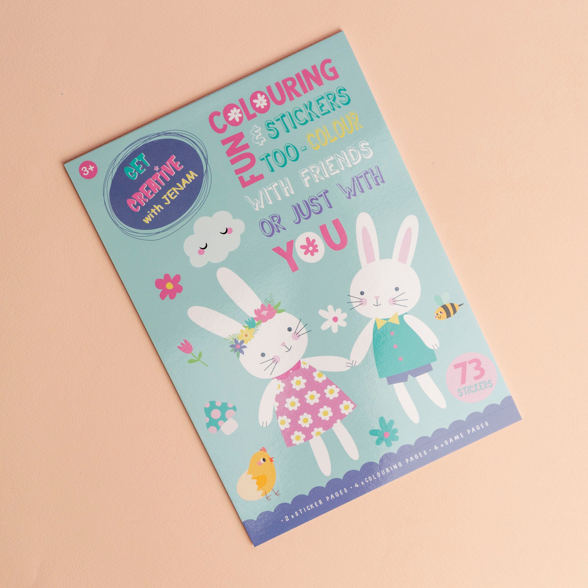 Easter Fun Activity Book for Kids