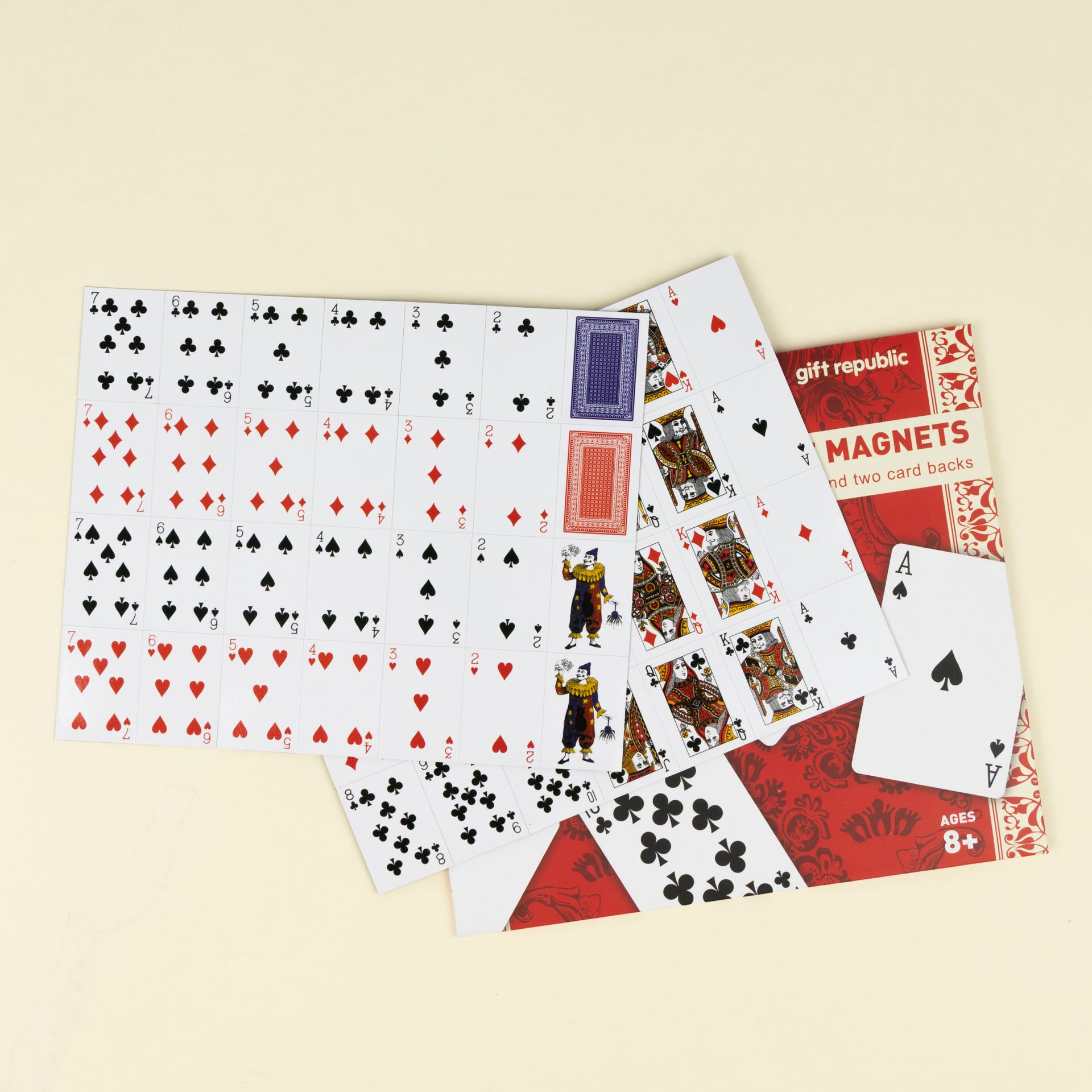 Playing Cards Fridge Magnets
