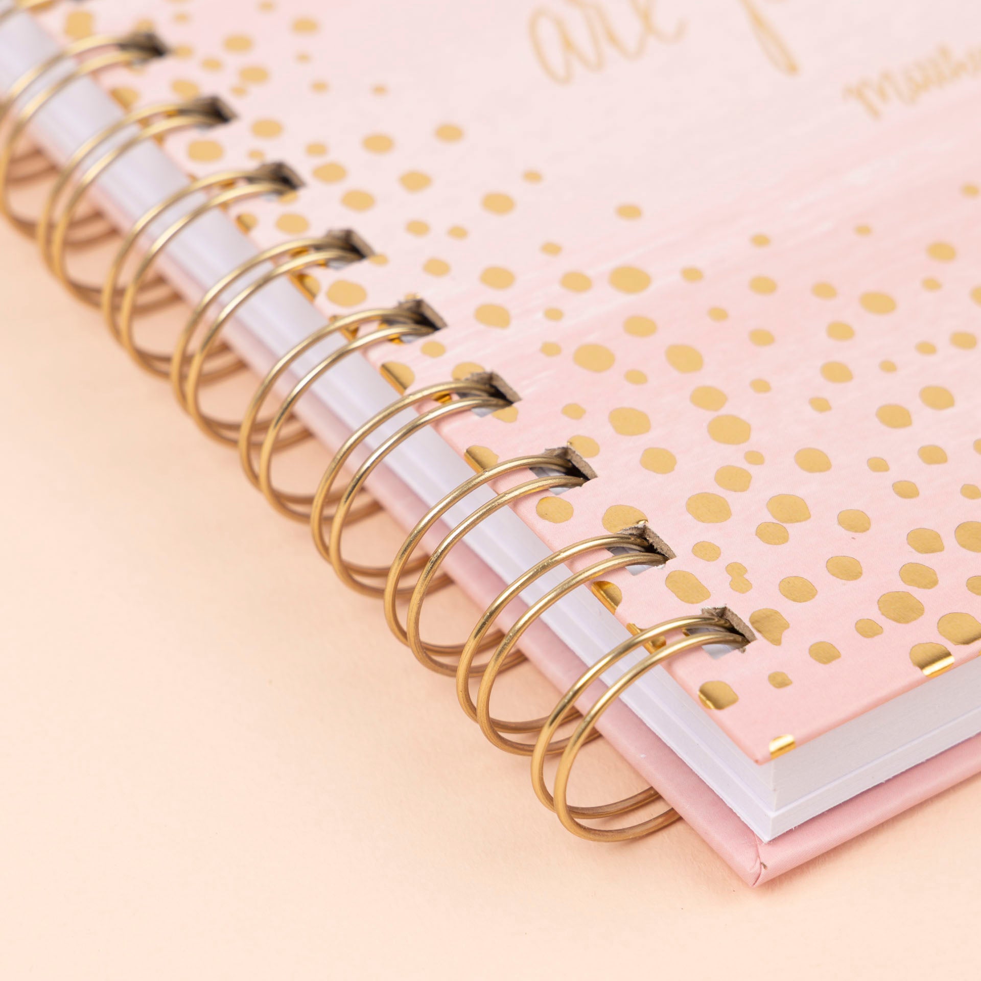 "With God, All Things Are Possible" A5 Spiral-Bound Notebook