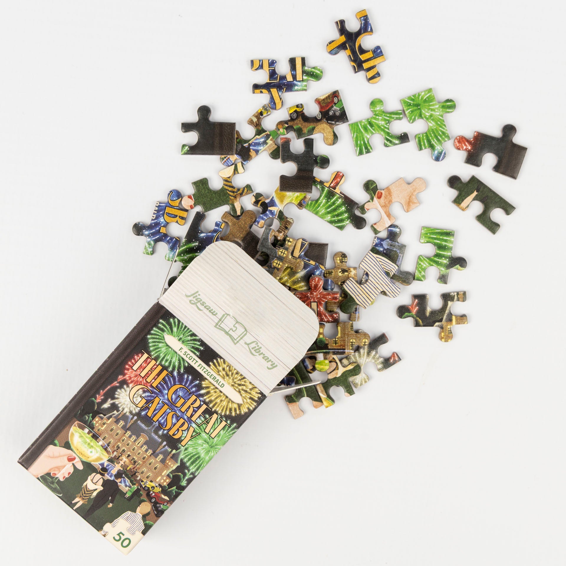 Mini Jigsaw Library – Classic Literature Puzzles (assorted titles)