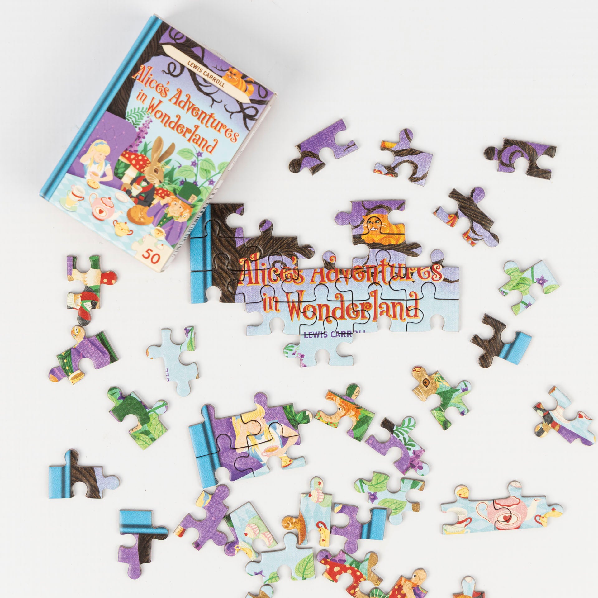 Mini Jigsaw Library – Classic Literature Puzzles (assorted titles)