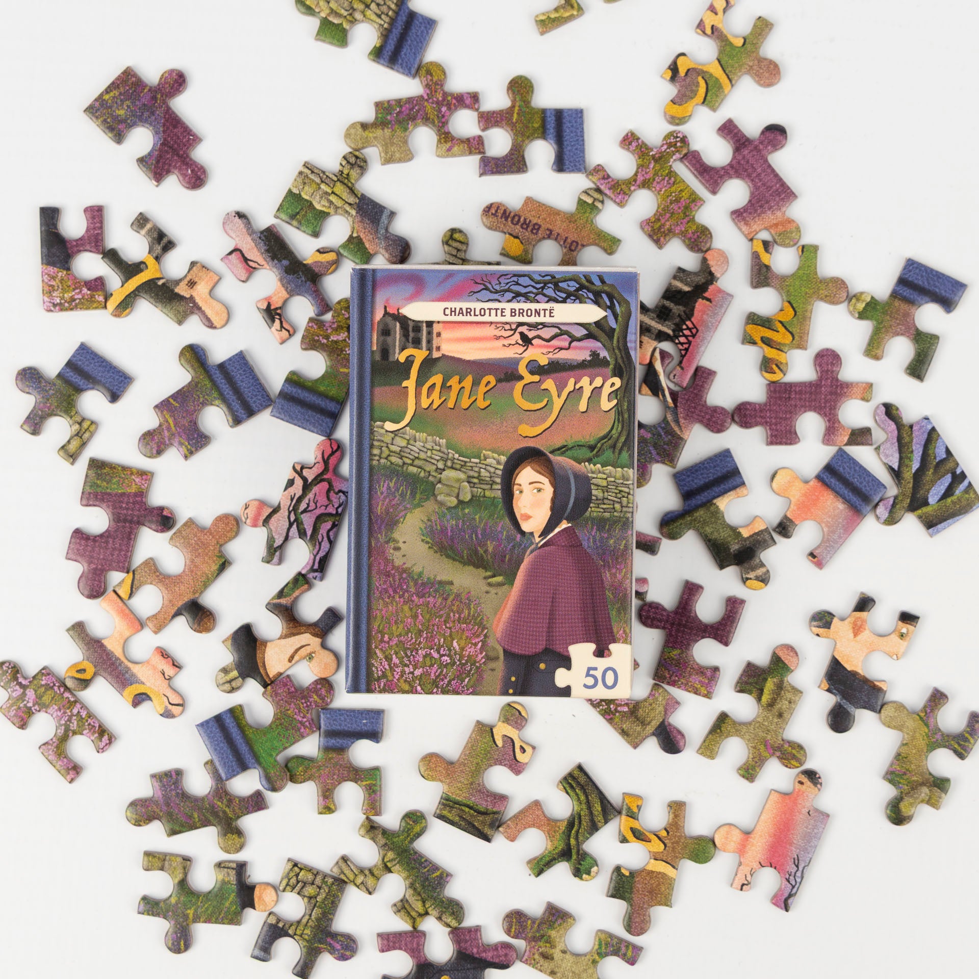 Mini Jigsaw Library – Classic Literature Puzzles (assorted titles)