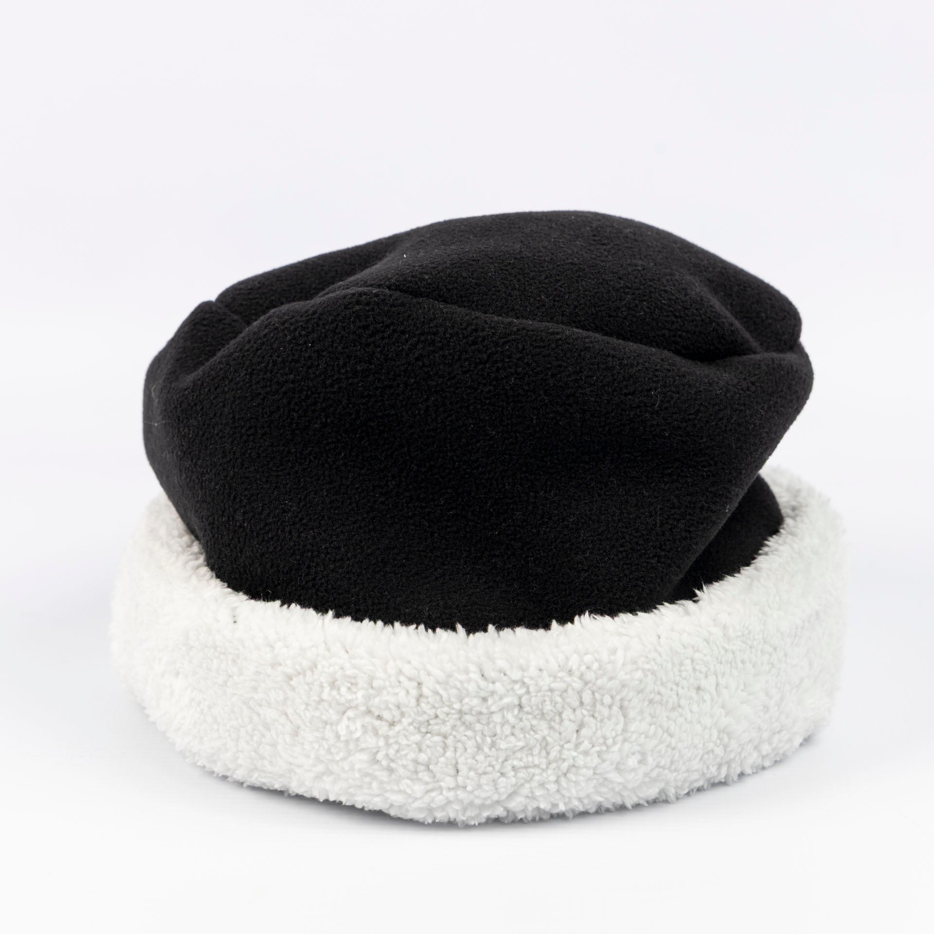 Fleece-Lined Cuffed Beanies (assorted colours)
