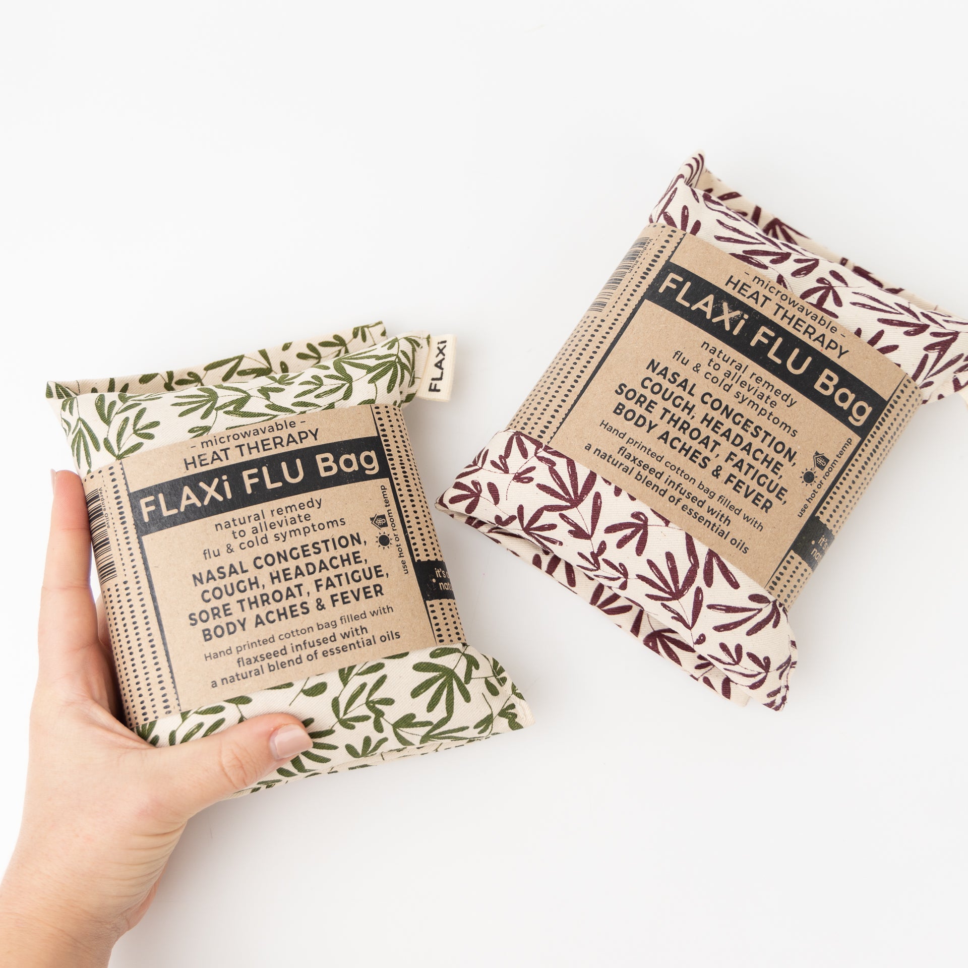 FLAXi Flu Relief Bag (assorted designs)