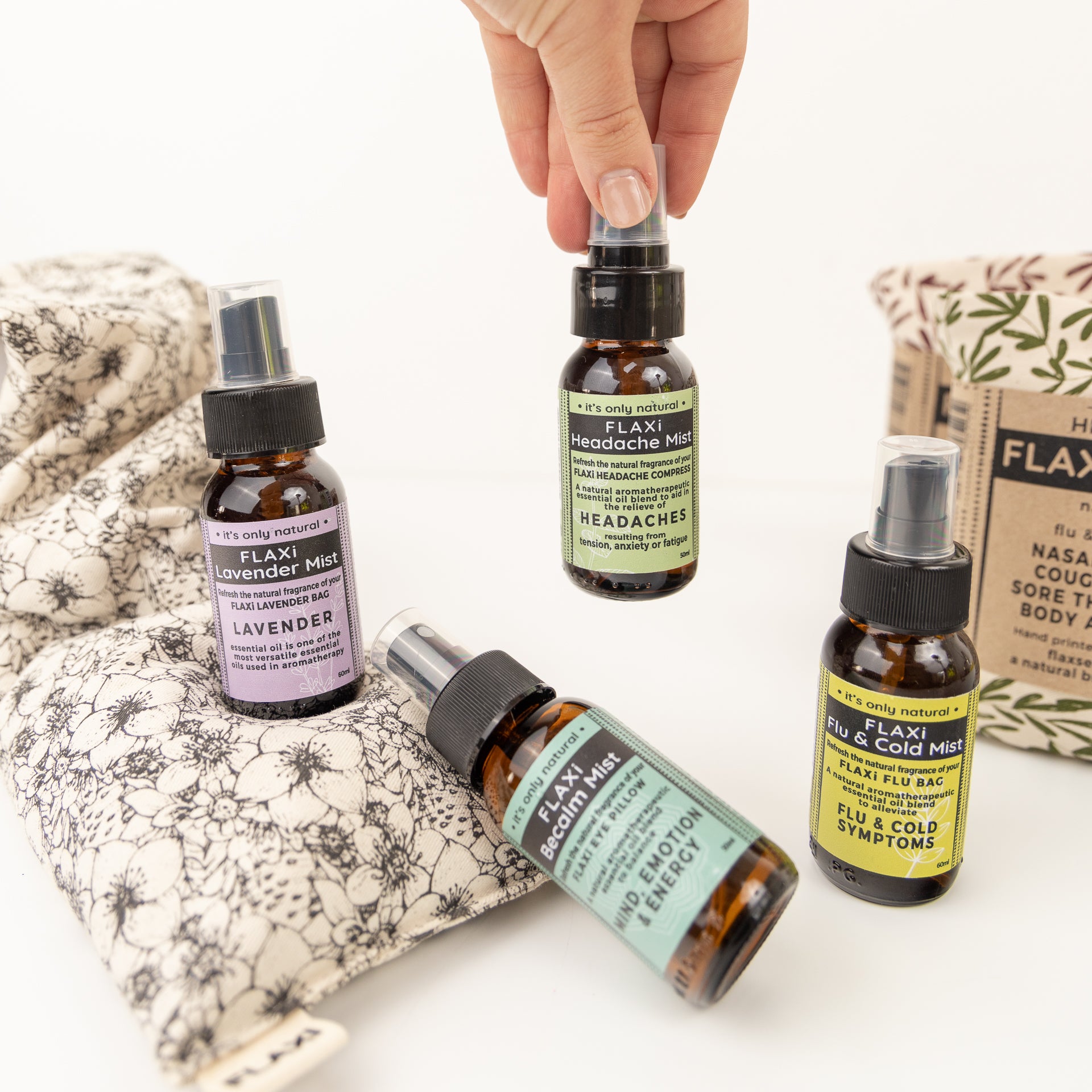 FLAXi Aromatherapy Refresher Mists