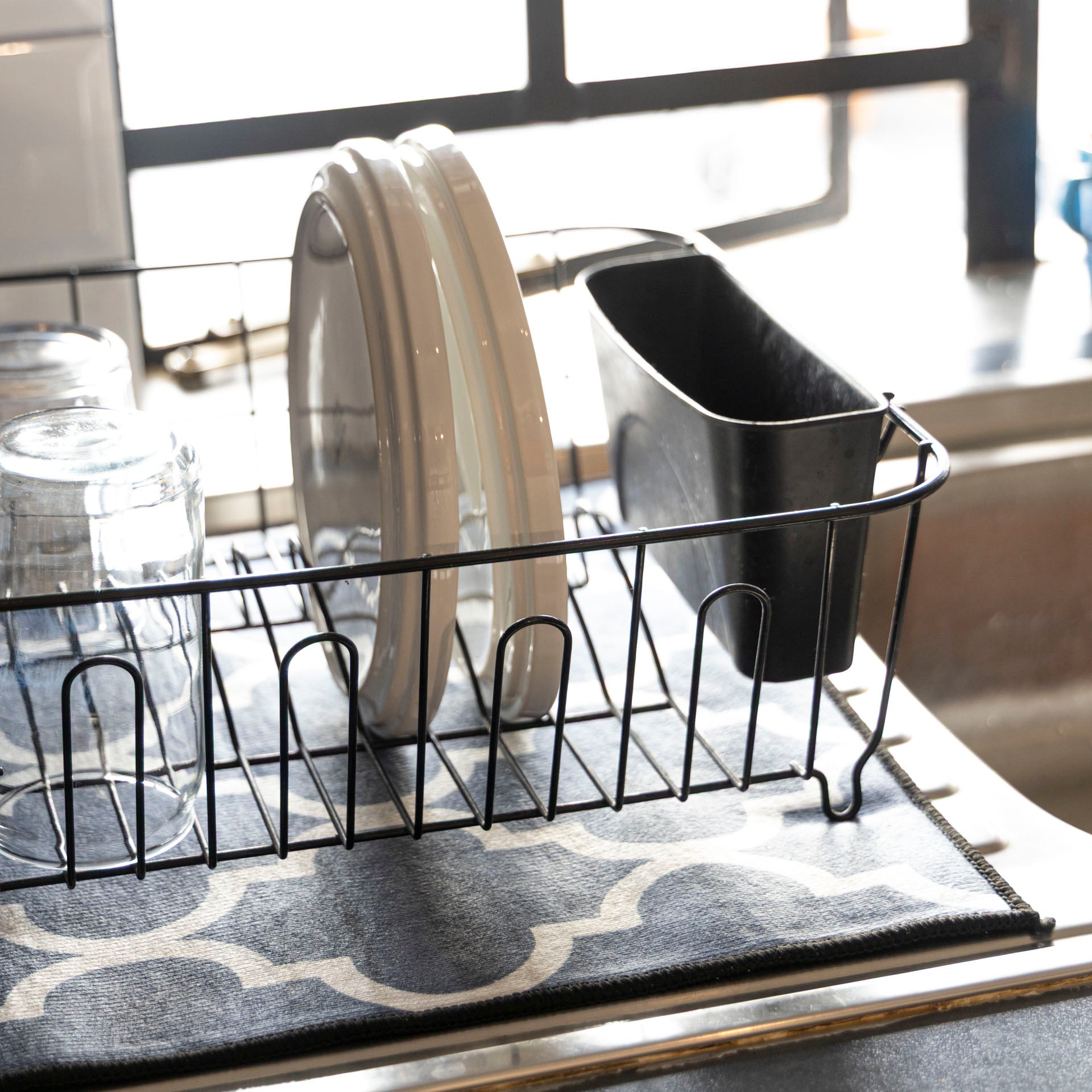 Anti-Fatigue Cushioned Kitchen Mats (set of 2 – assorted styles)