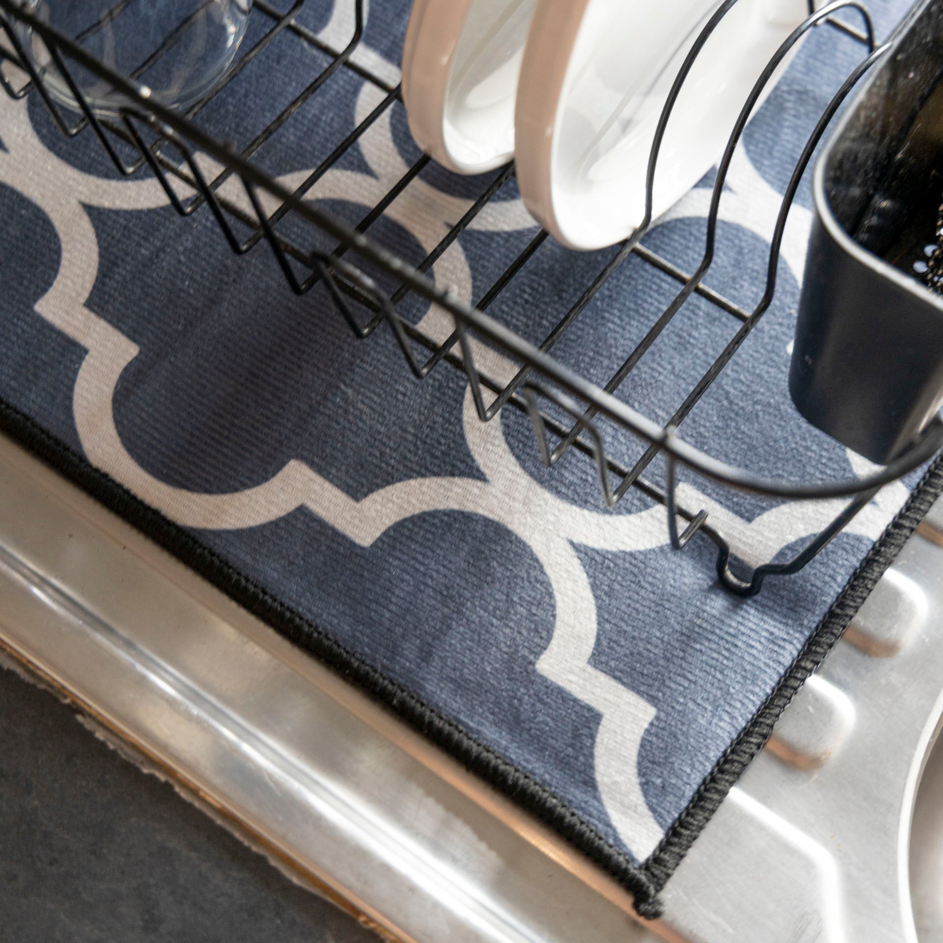 Anti-Fatigue Cushioned Kitchen Mats (set of 2 – assorted styles)
