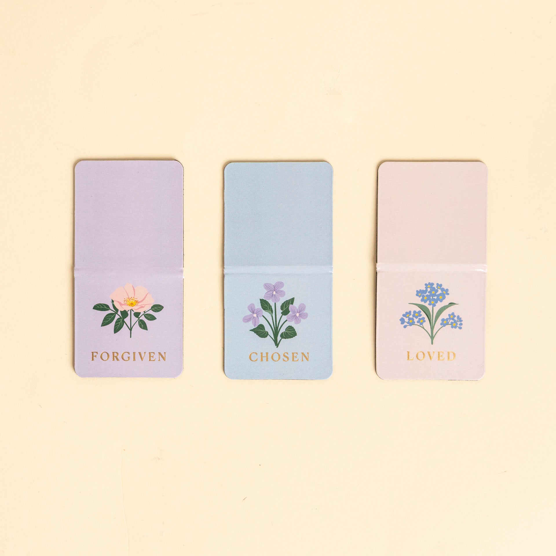 Scripture & Verse Magnetic Bookmarks (set of 3)