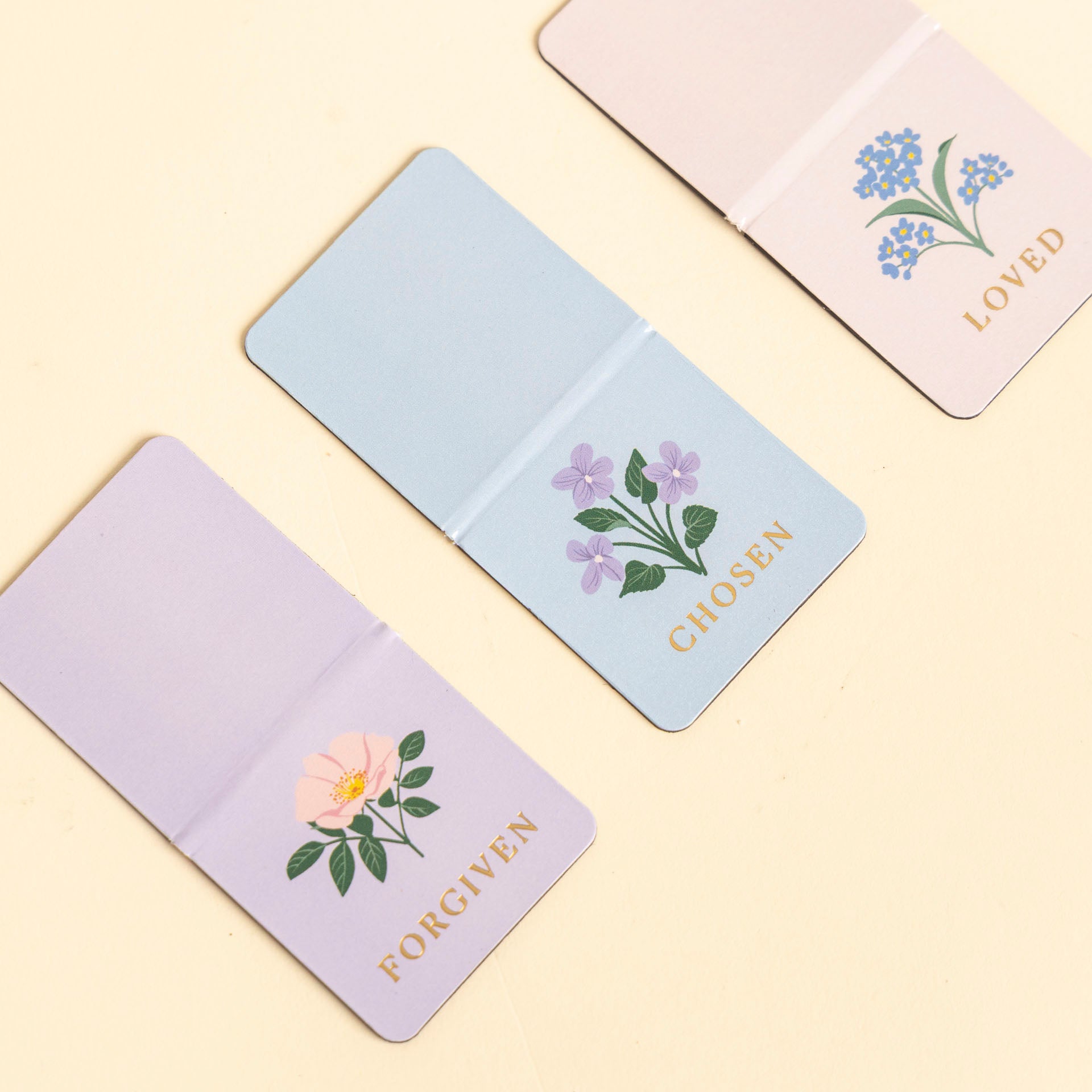 Scripture & Verse Magnetic Bookmarks (set of 3)