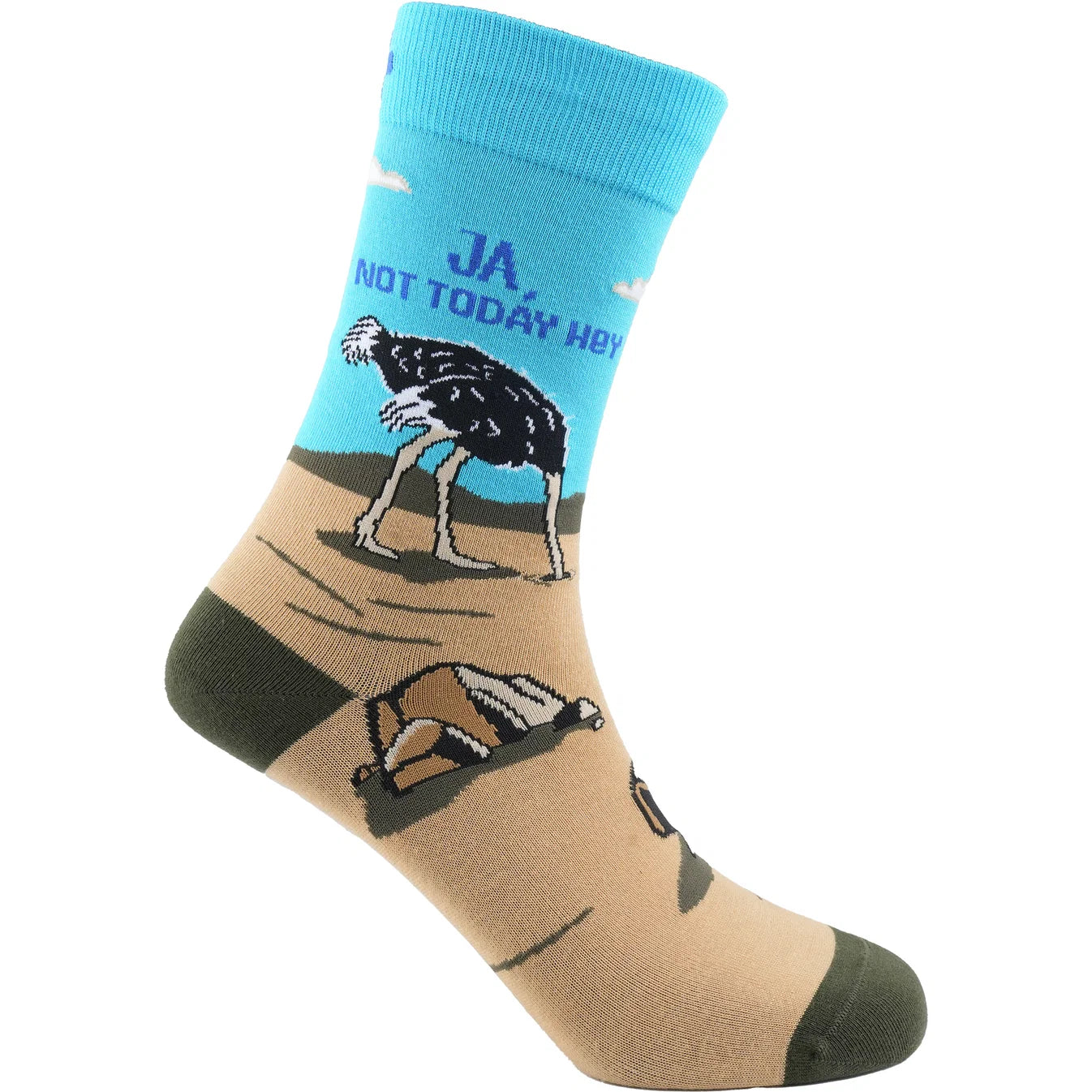 "Ja, Not Today Hey" Men's Cotton Socks