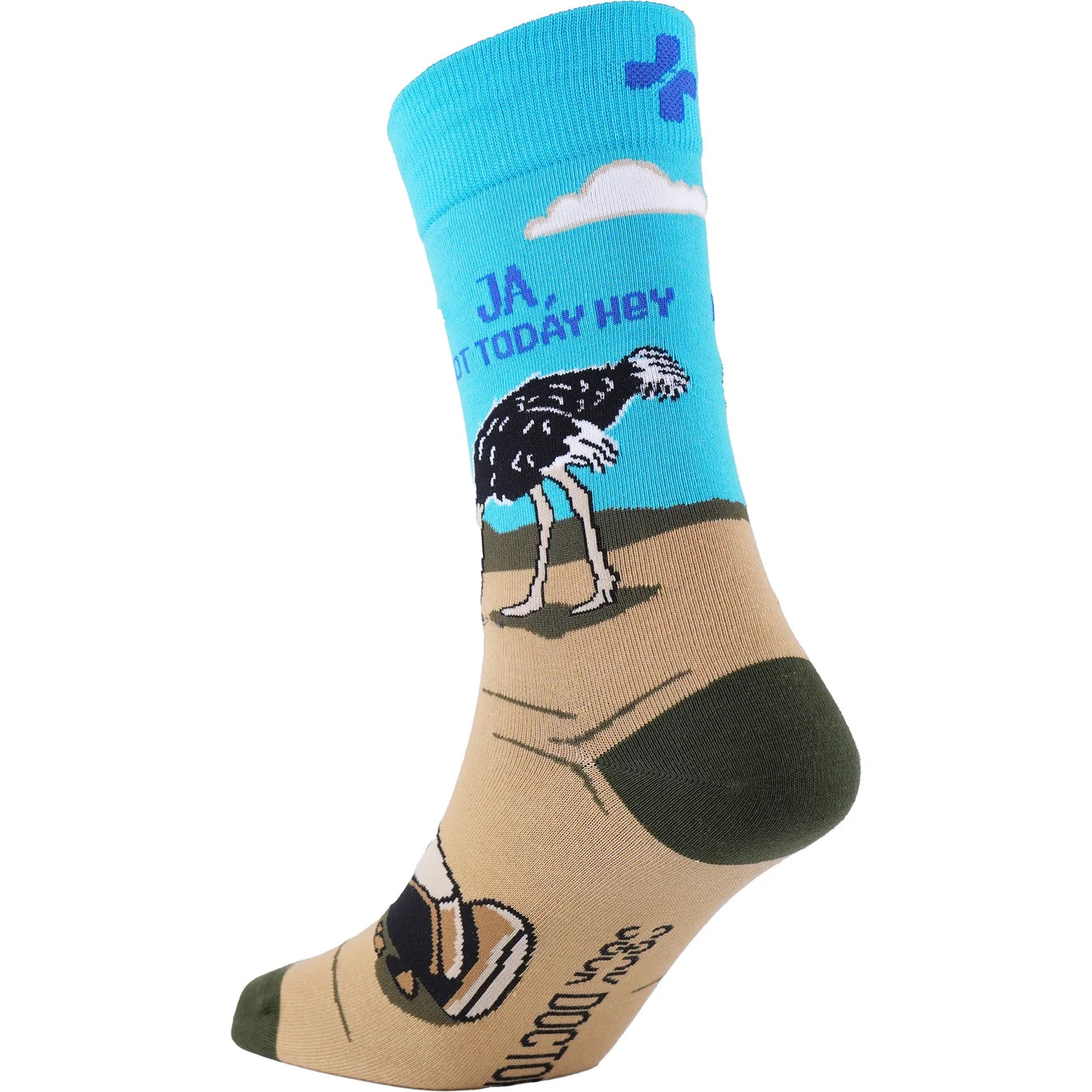 "Ja, Not Today Hey" Men's Cotton Socks