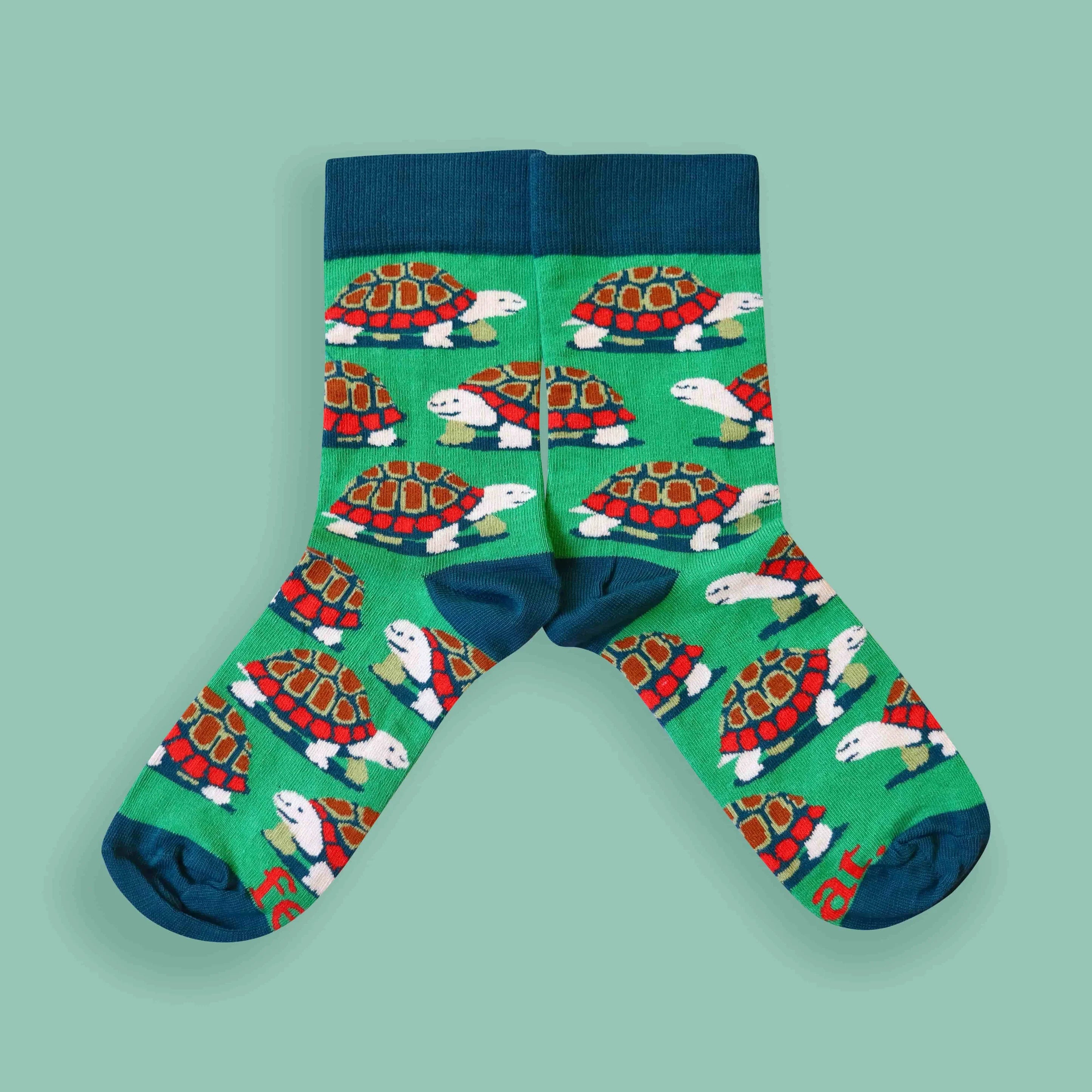 "Padloper" Tortoise Socks (His & Hers sizes)