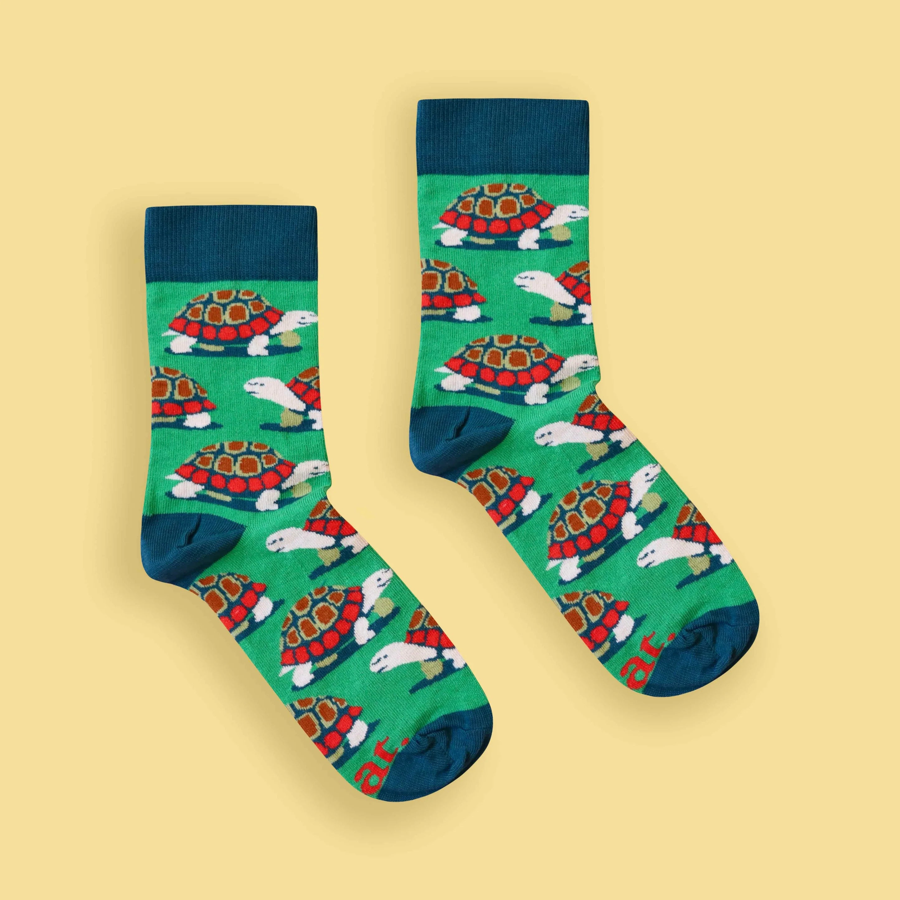 "Padloper" Tortoise Socks (His & Hers sizes)