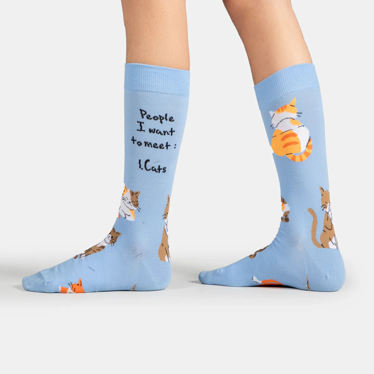Men's "Meet Cats" Socks