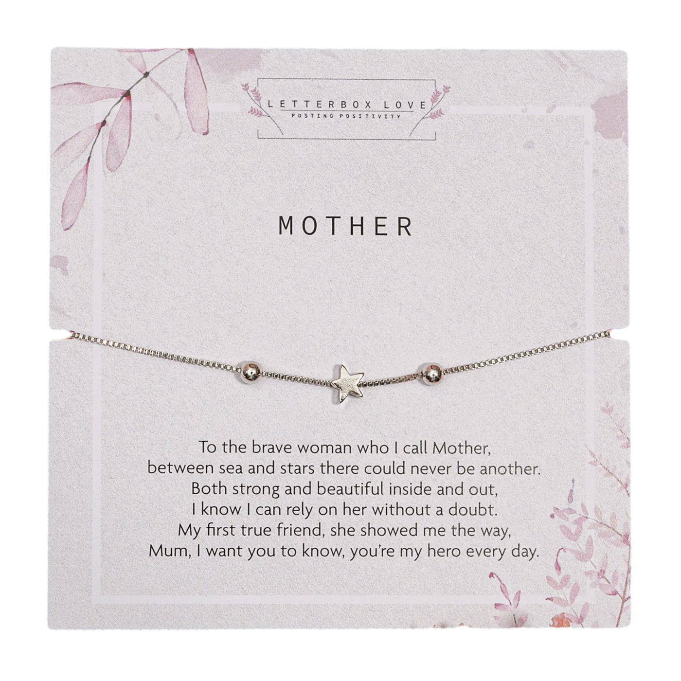 "Mother" True Friend Keepsake Bracelet and Card Set